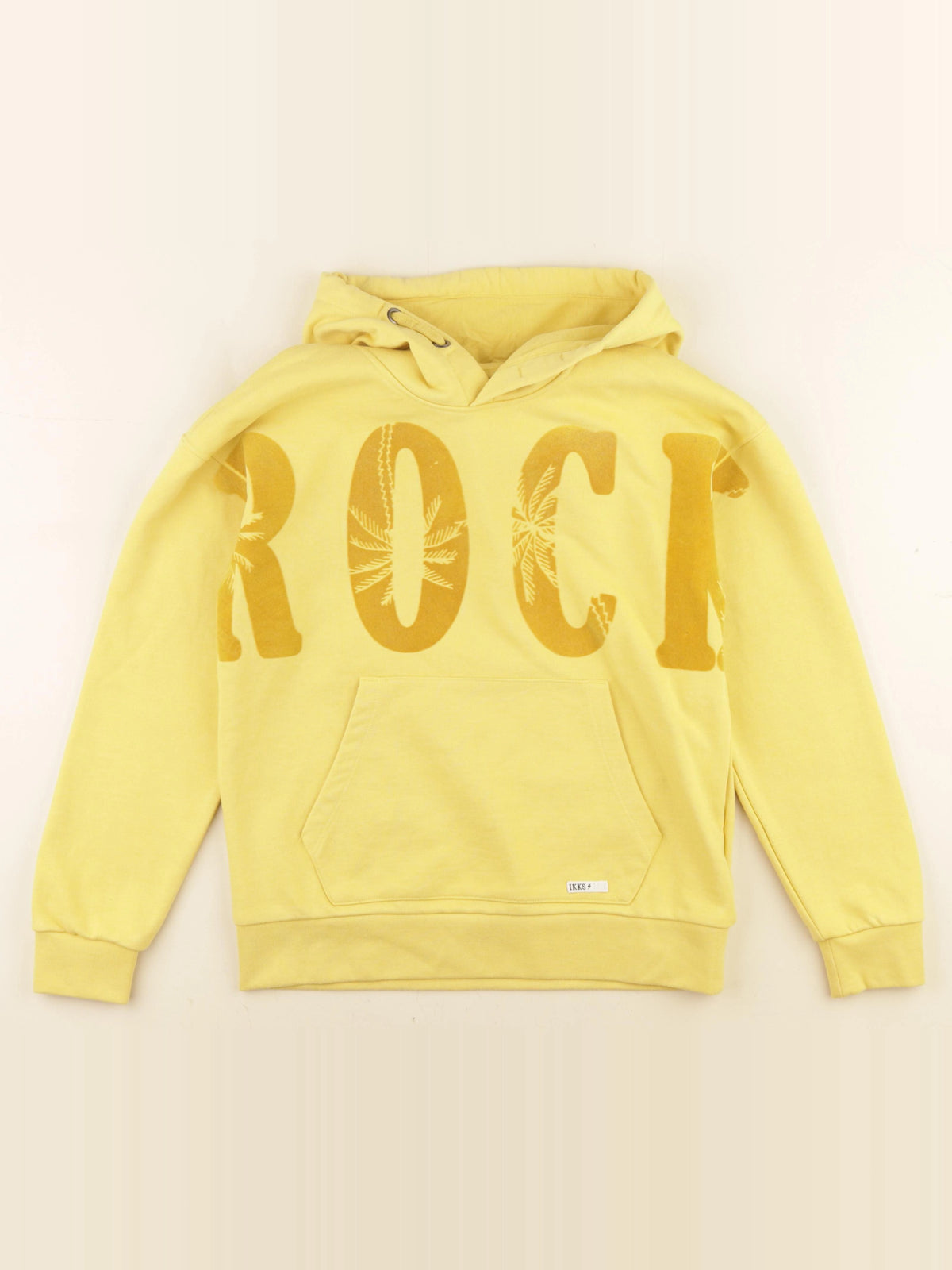IKKS - sweat jaune - 12 ans