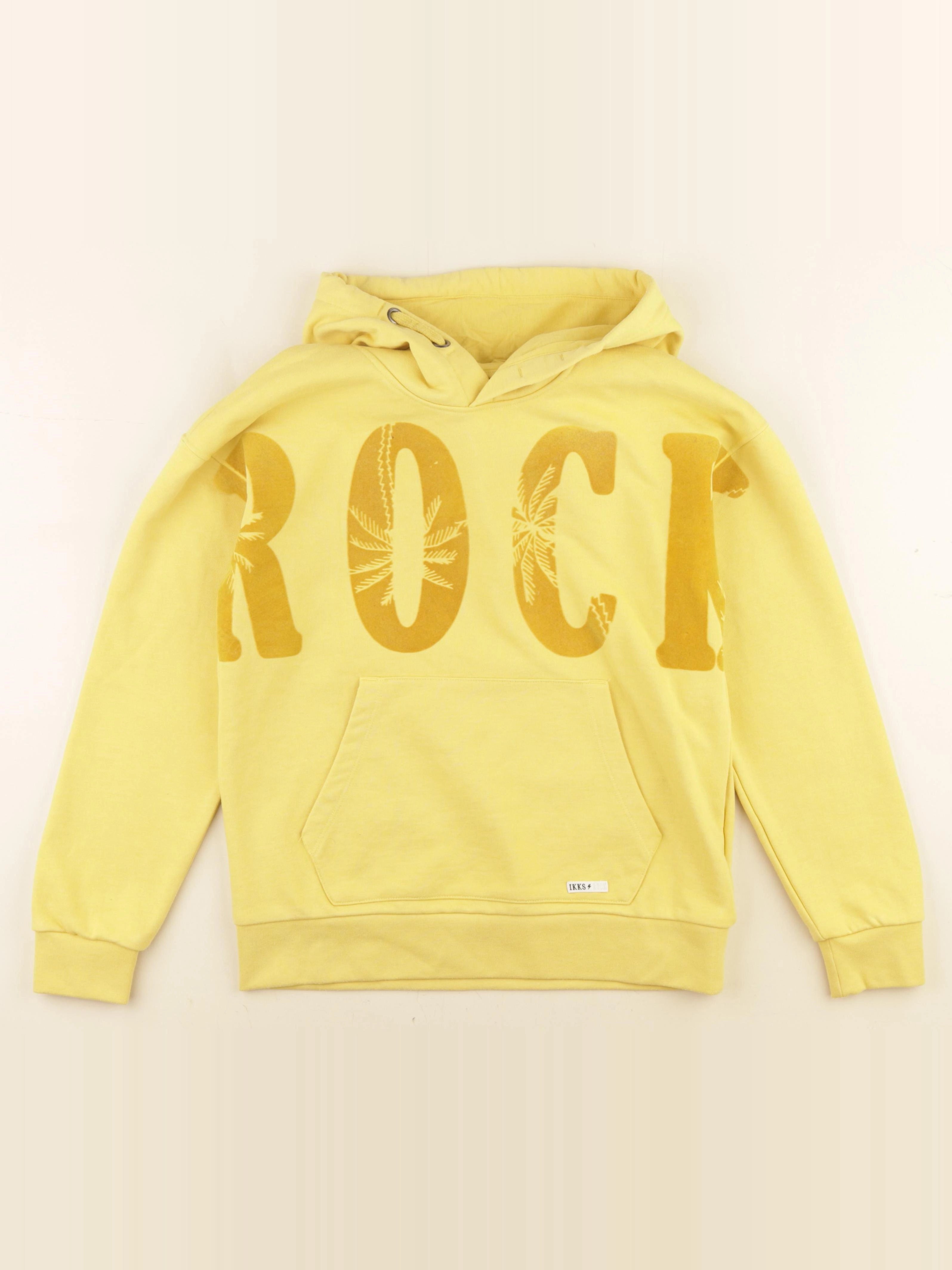 IKKS - sweat jaune - 12 ans