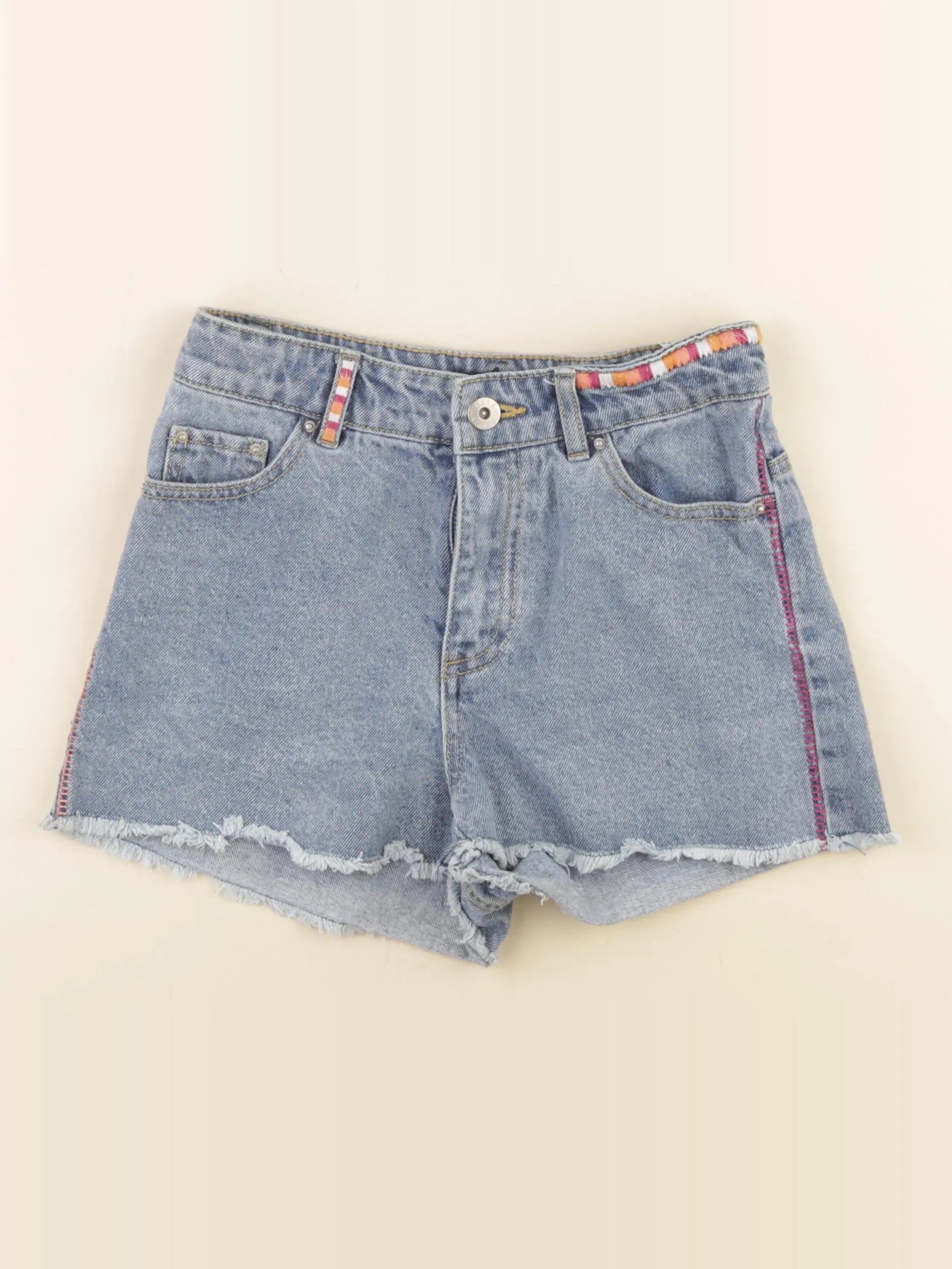 IKKS - short bleu - 10 ans