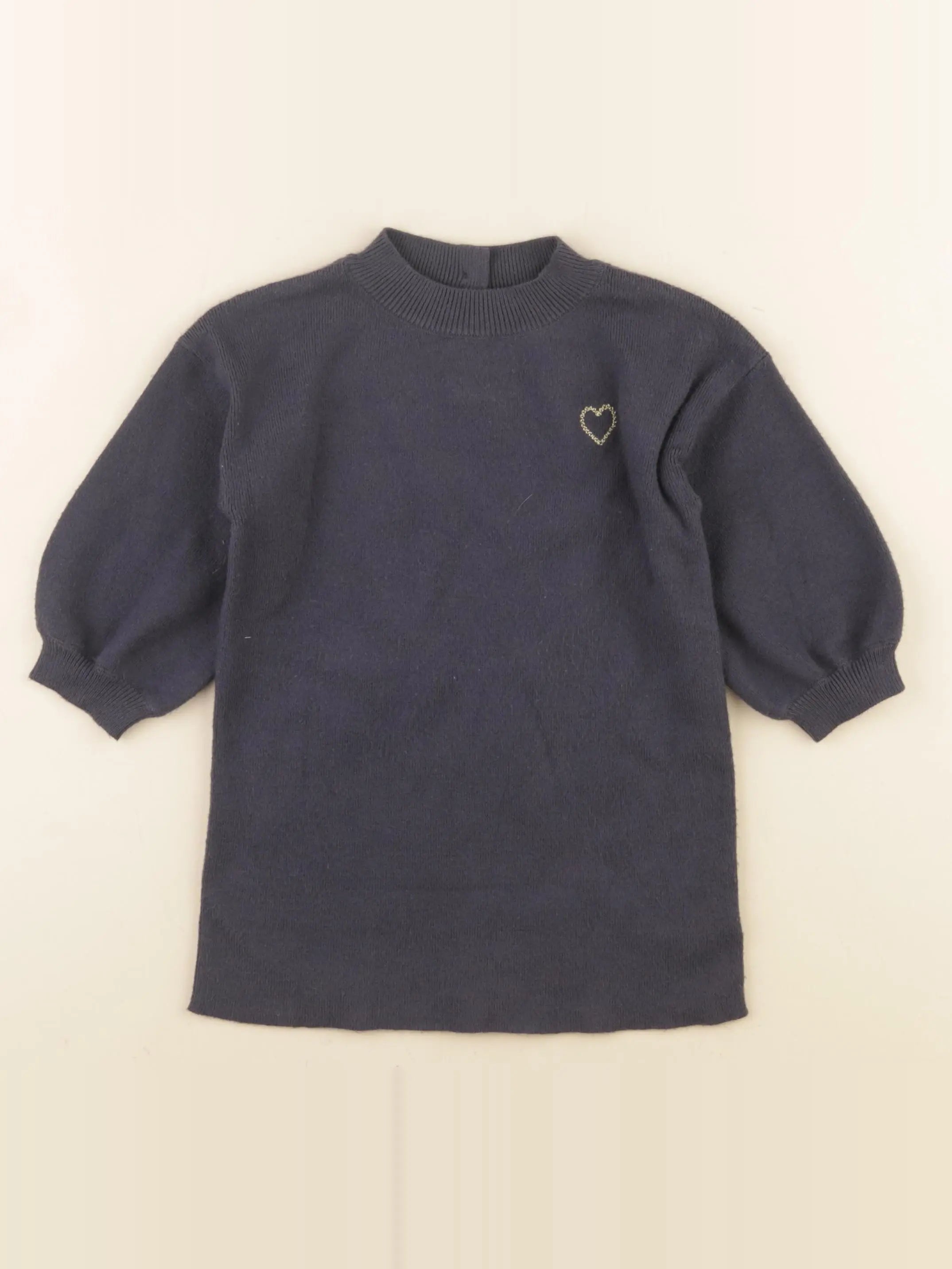 Vertbaudet - robe gris - 18 mois