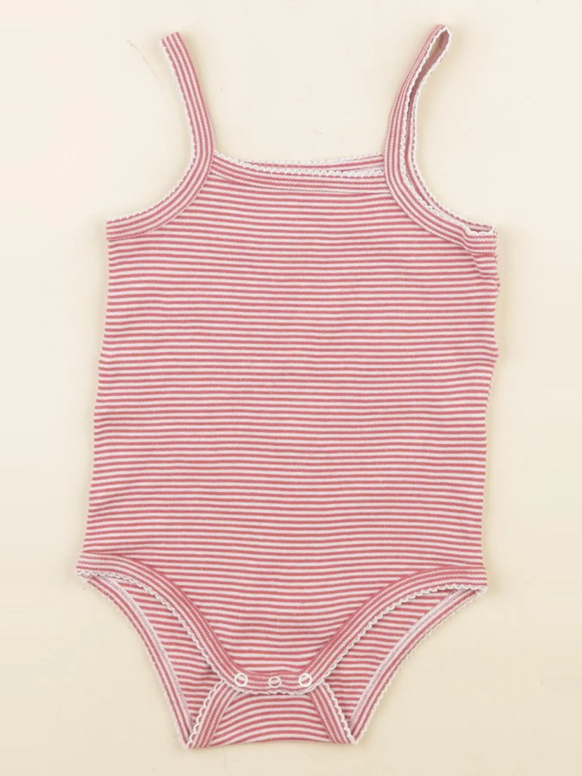 Vertbaudet - body rose - 24 mois