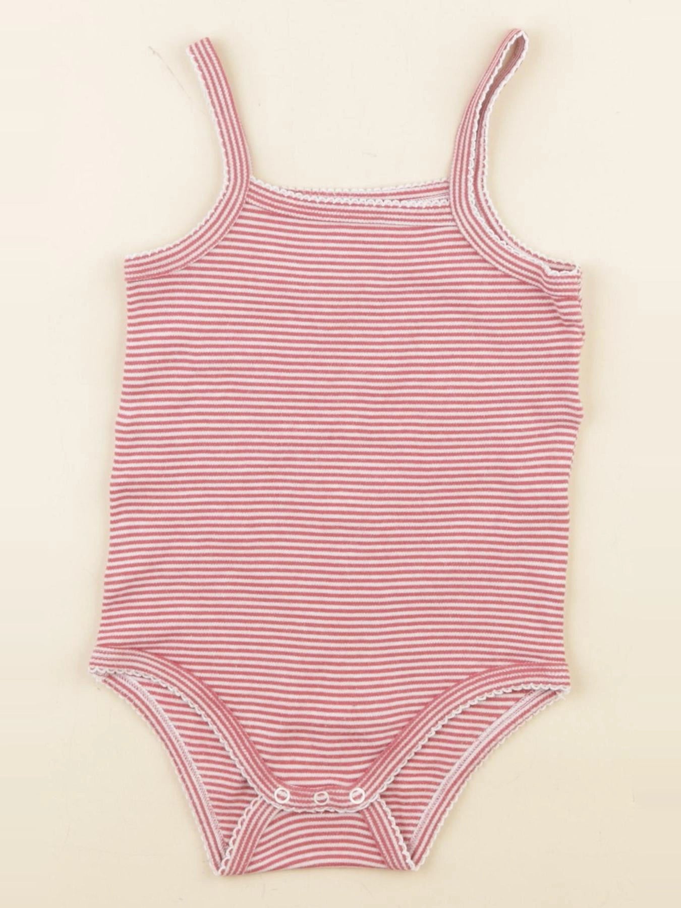 Vertbaudet - body rose - 24 mois