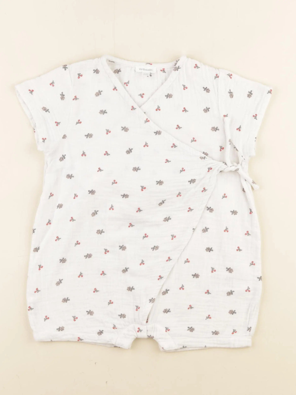 Vertbaudet - pyjama coton blanc - 3 ans