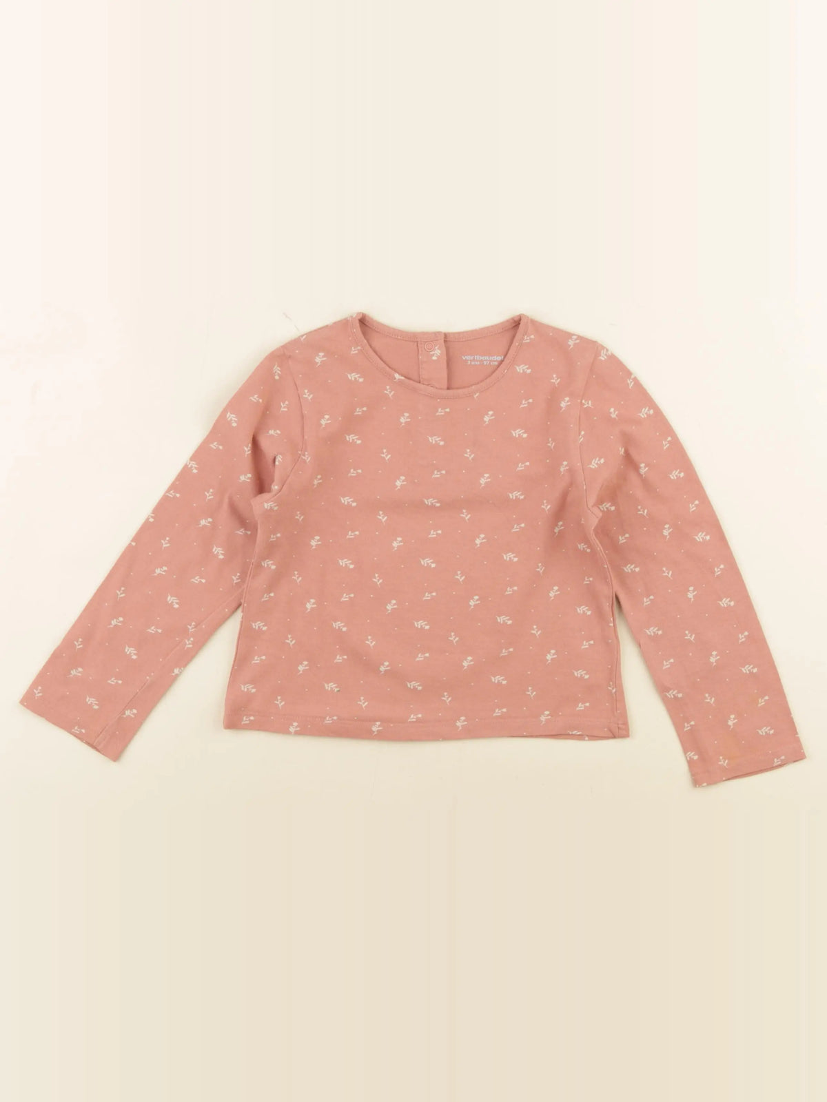 Vertbaudet - tee-shirt rose - 3 ans