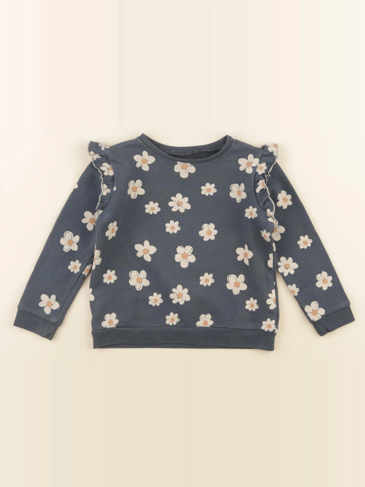 Vertbaudet - sweat bleu - 3 ans