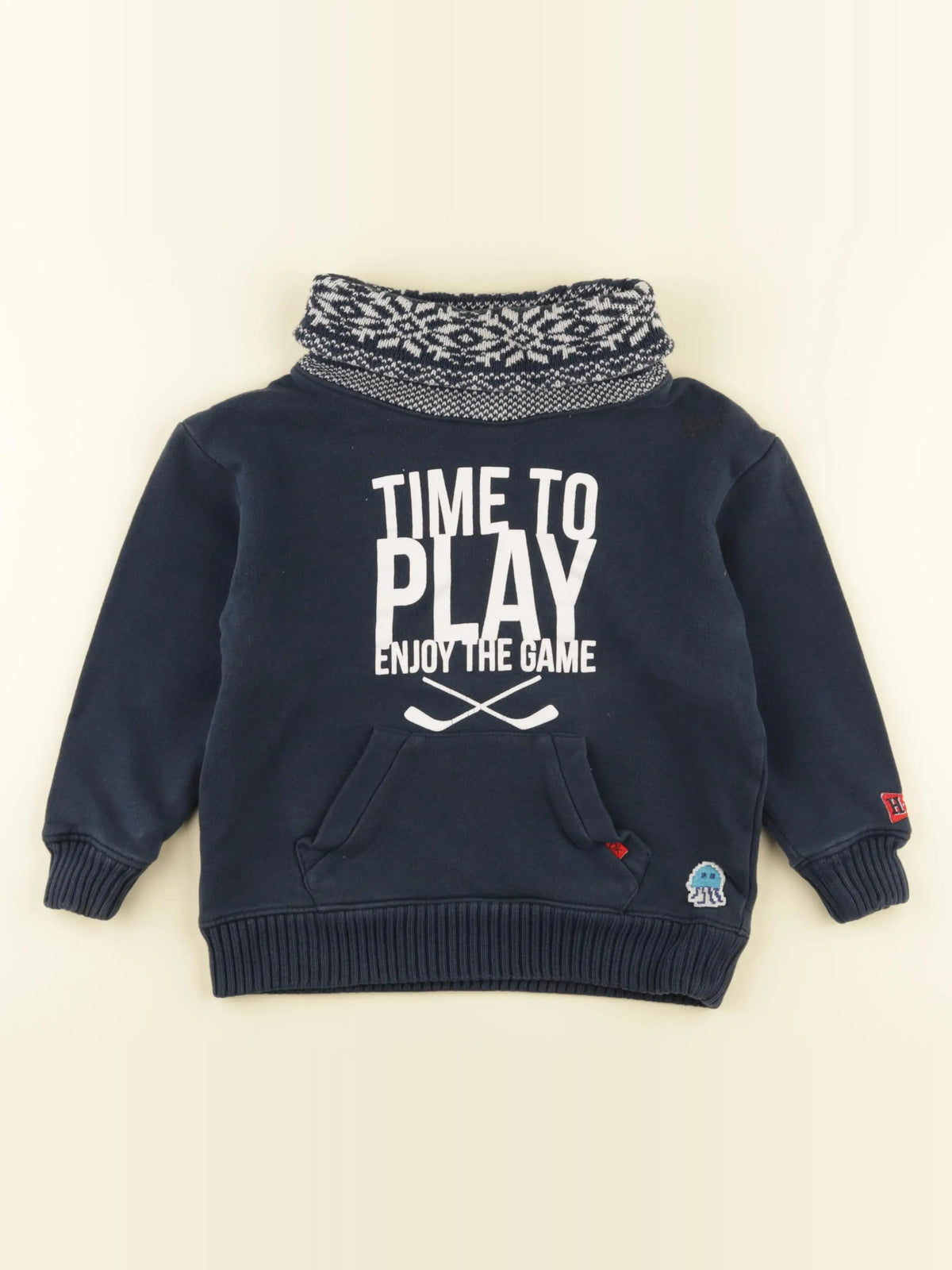 Okaidi - sweat bleu - 4 ans