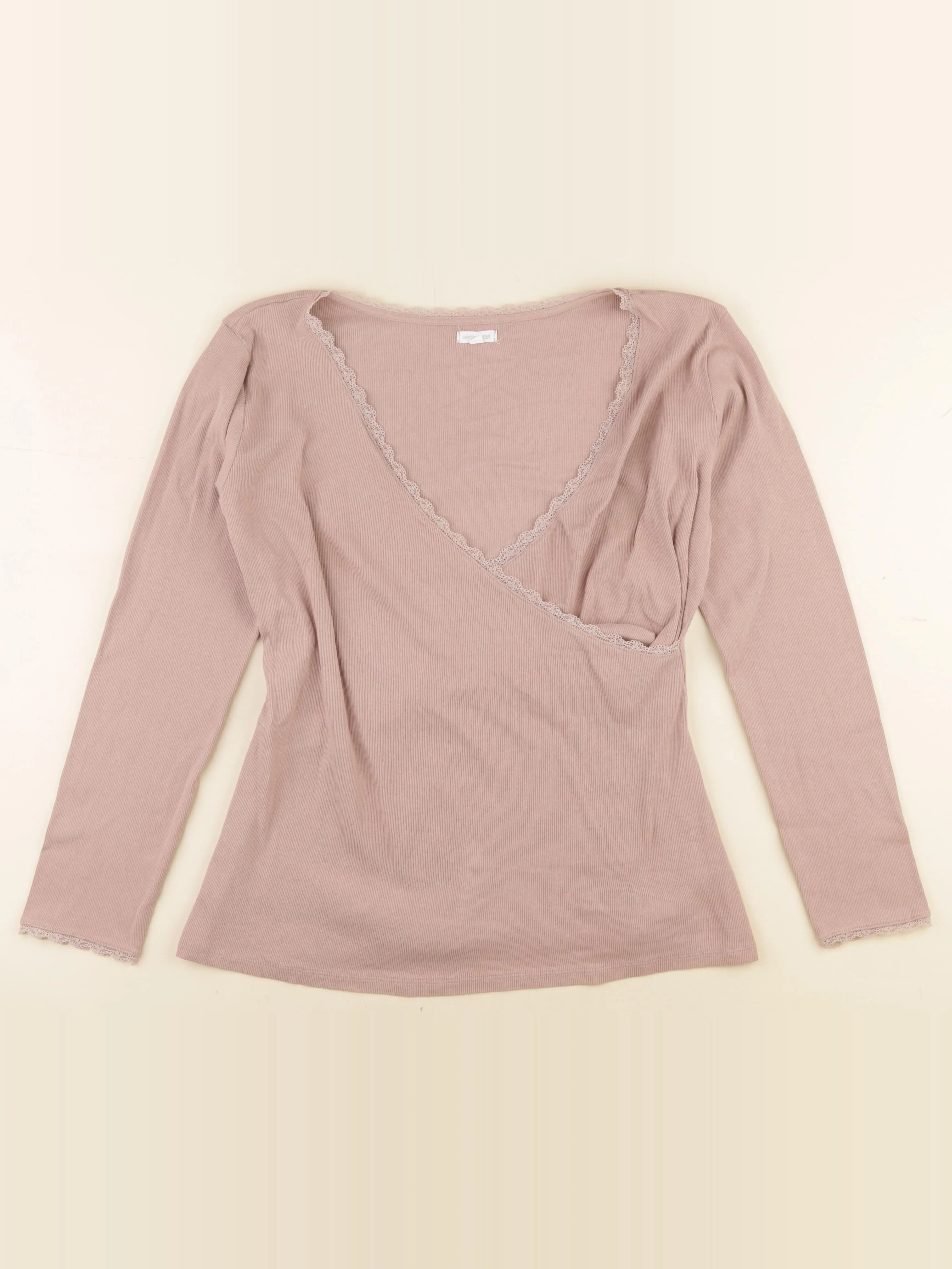 Vertbaudet - tee-shirt grossesse, allaitement rose - 42 à 44