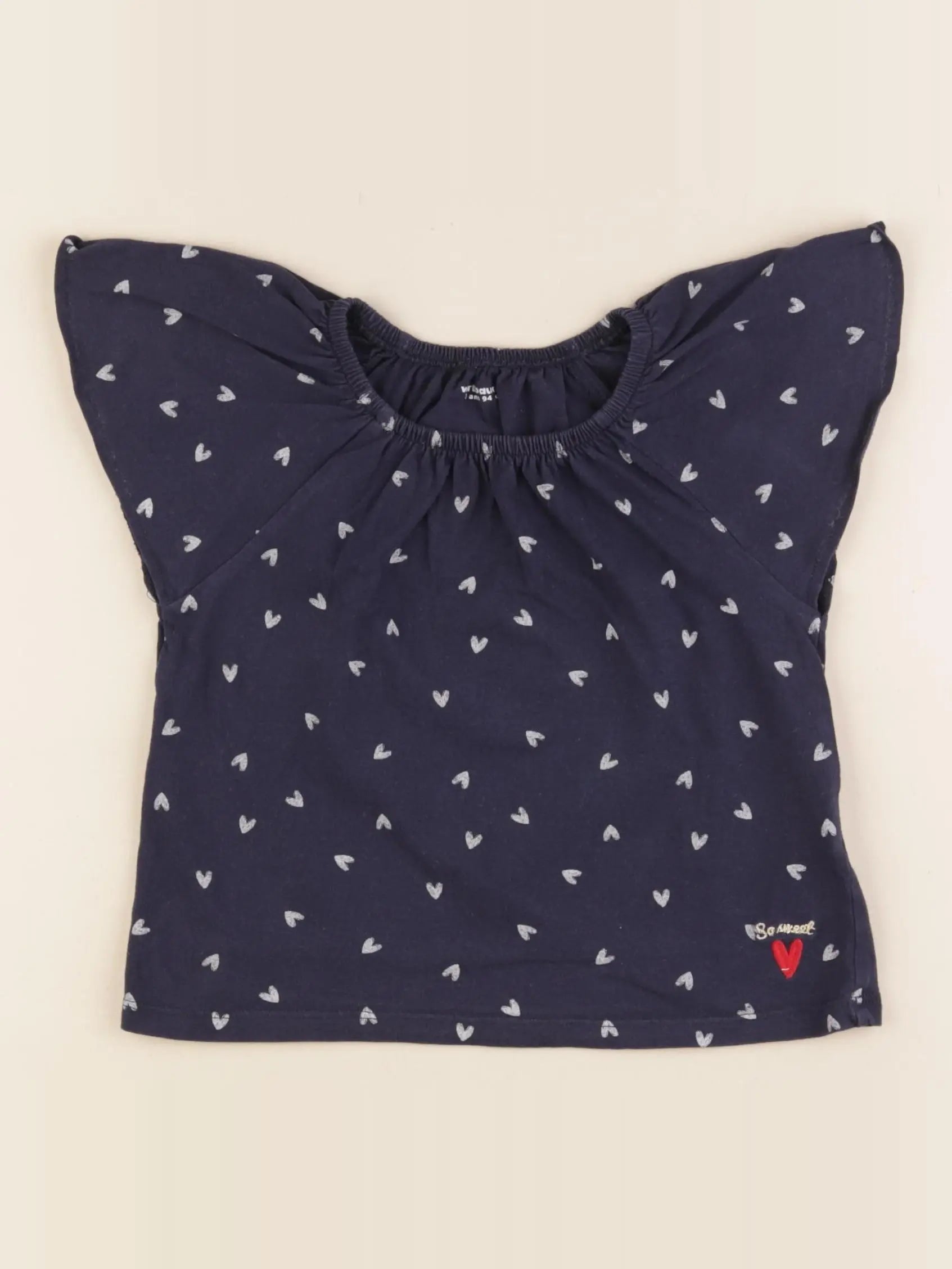 Vertbaudet - débardeur bleu - 36 mois