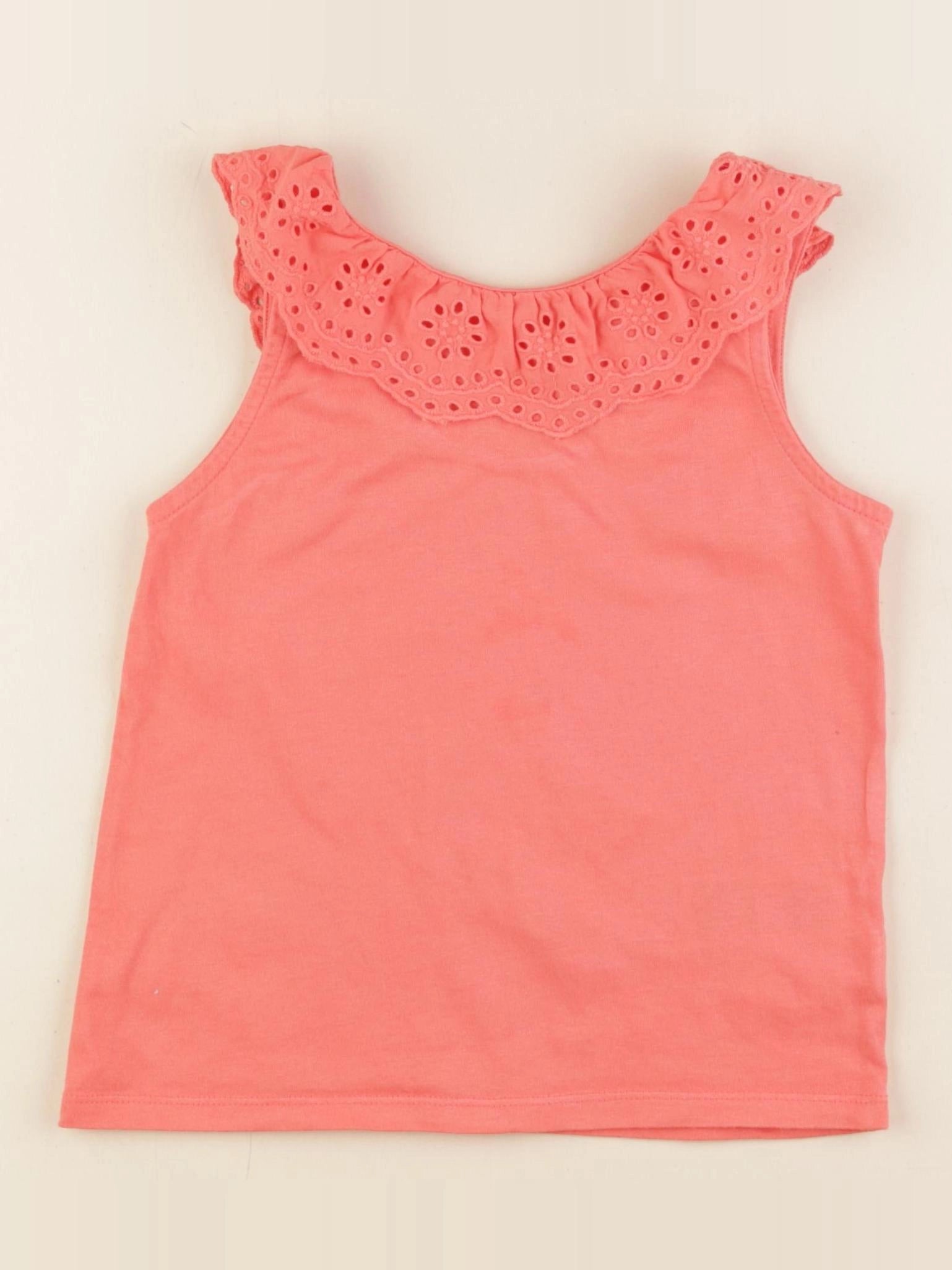 Vertbaudet - débardeur rose - 6 ans