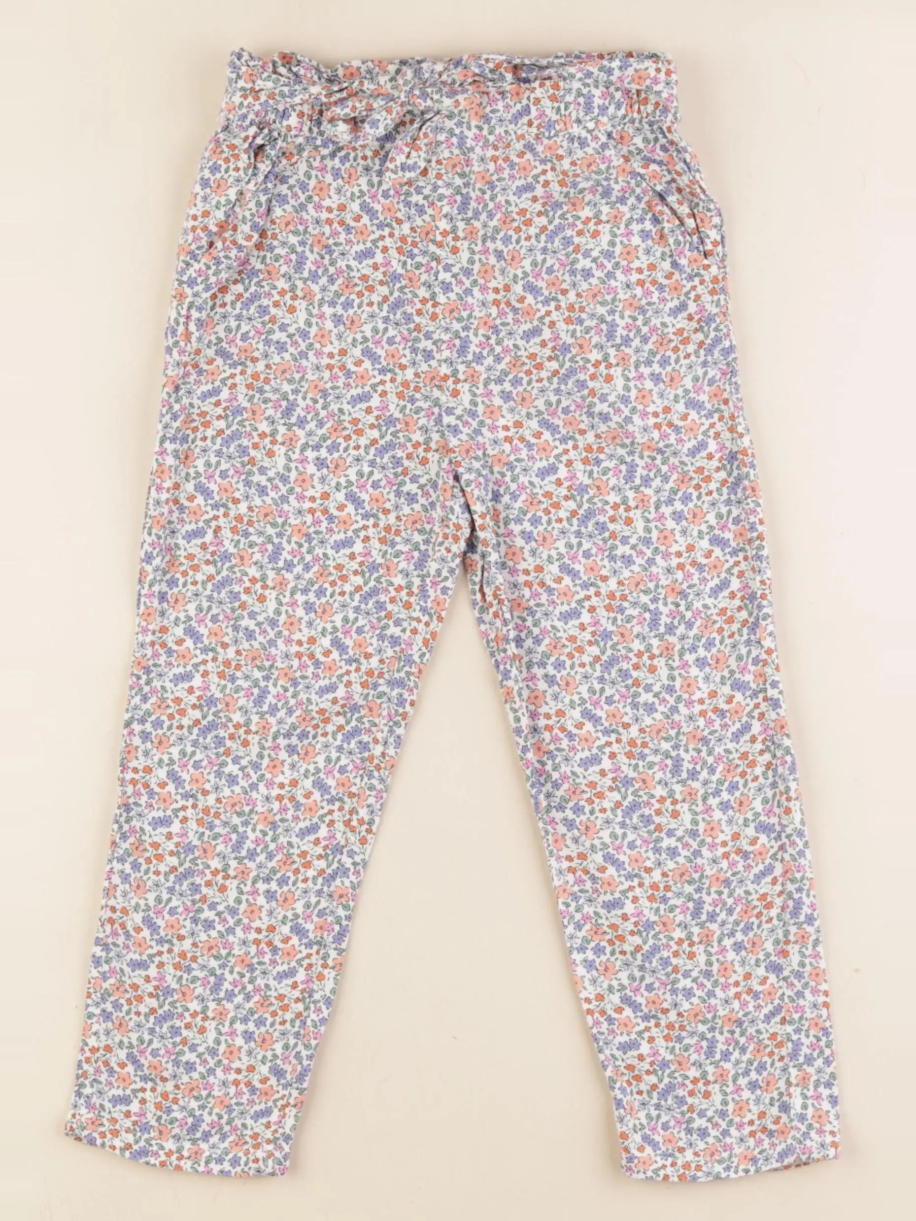 Vertbaudet - pantalon bleu - 3 ans