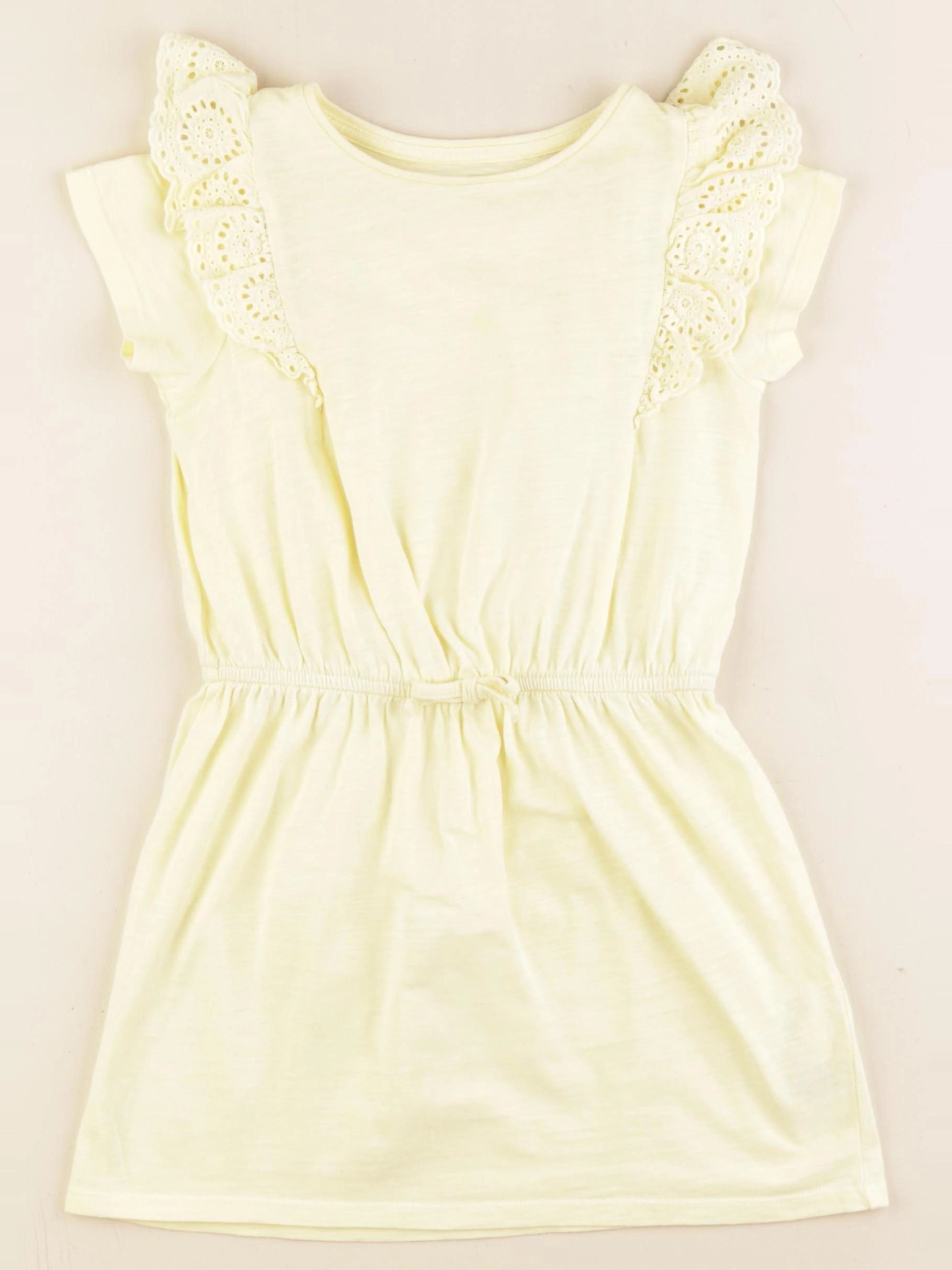 Vertbaudet - robe jaune - 5 ans