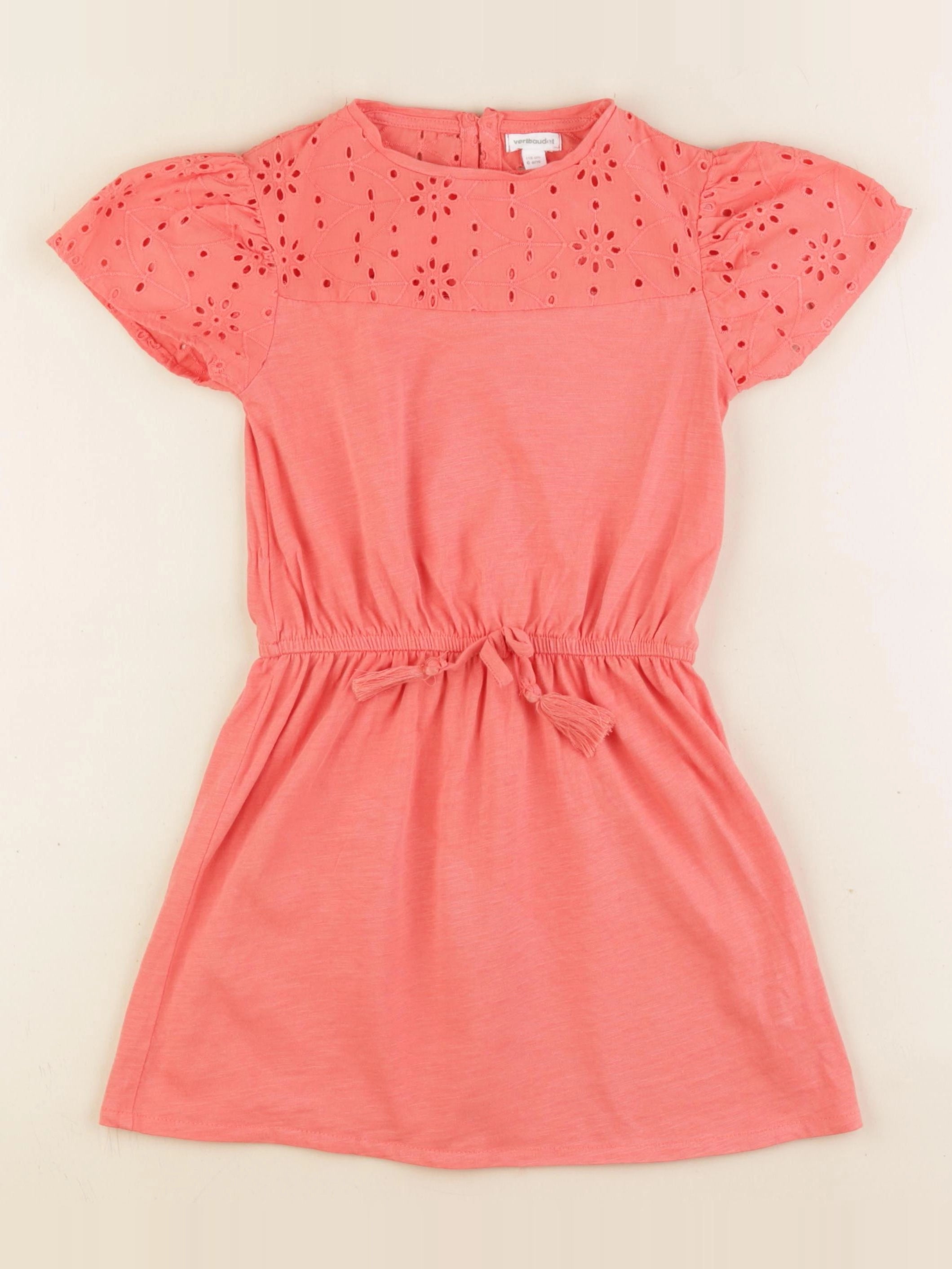 Vertbaudet - robe rose - 6 ans