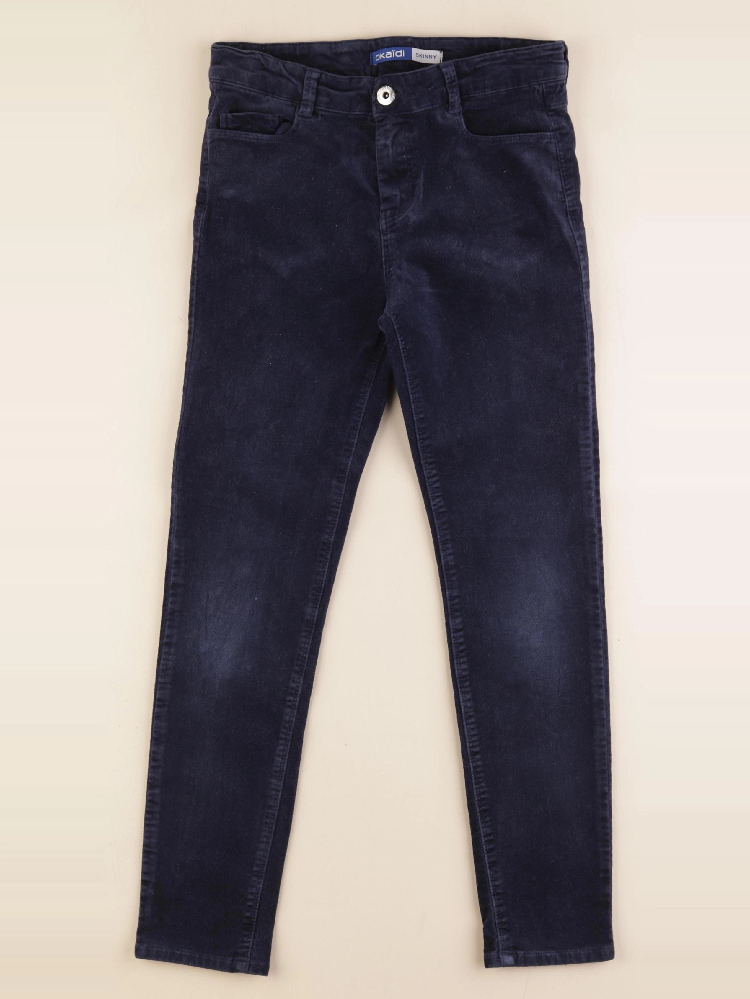 Okaidi - pantalon bleu - 10 ans