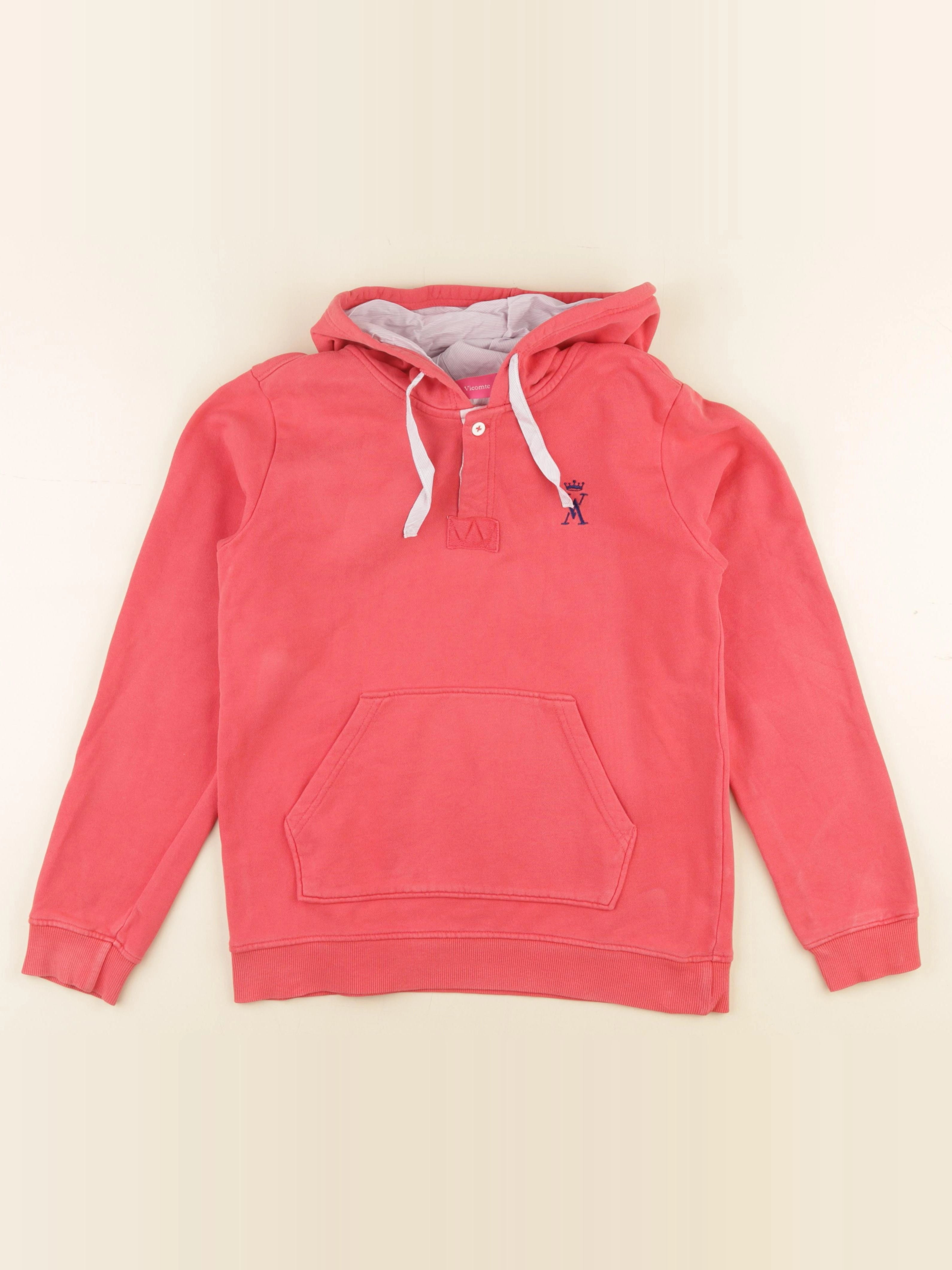 Vicomte A.  - sweat imprimé au dos rose - 12 ans