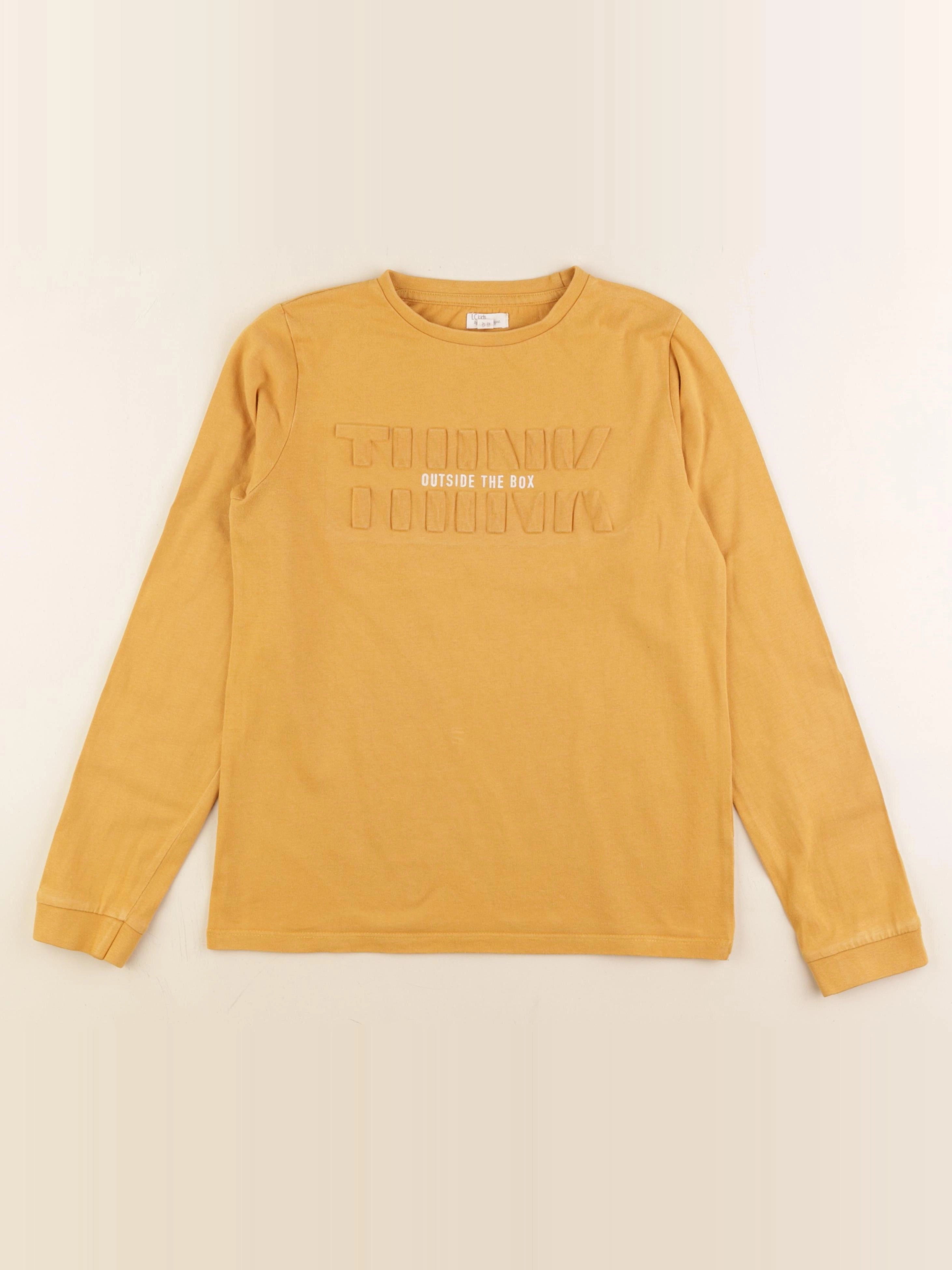 Little Cigogne - tee-shirt jaune - 12 ans