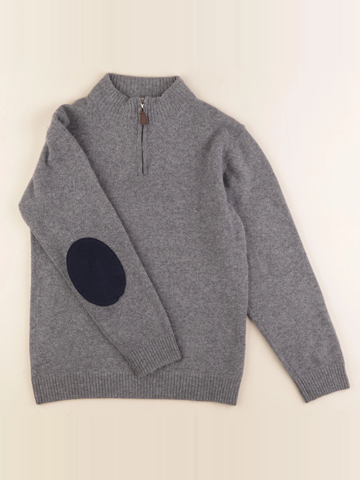 Cyrillus - pull gris - 12 ans