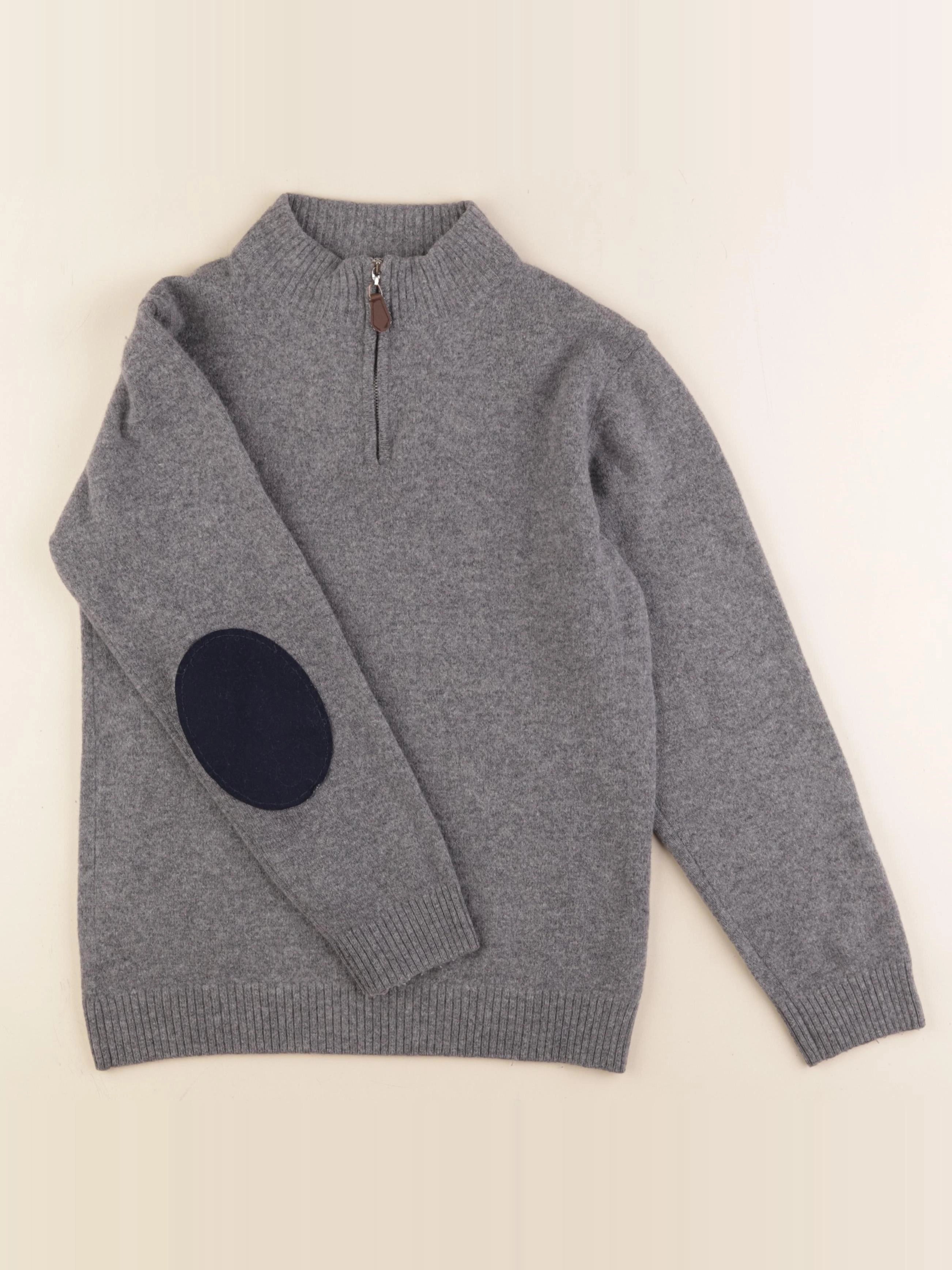 Cyrillus - pull gris - 12 ans