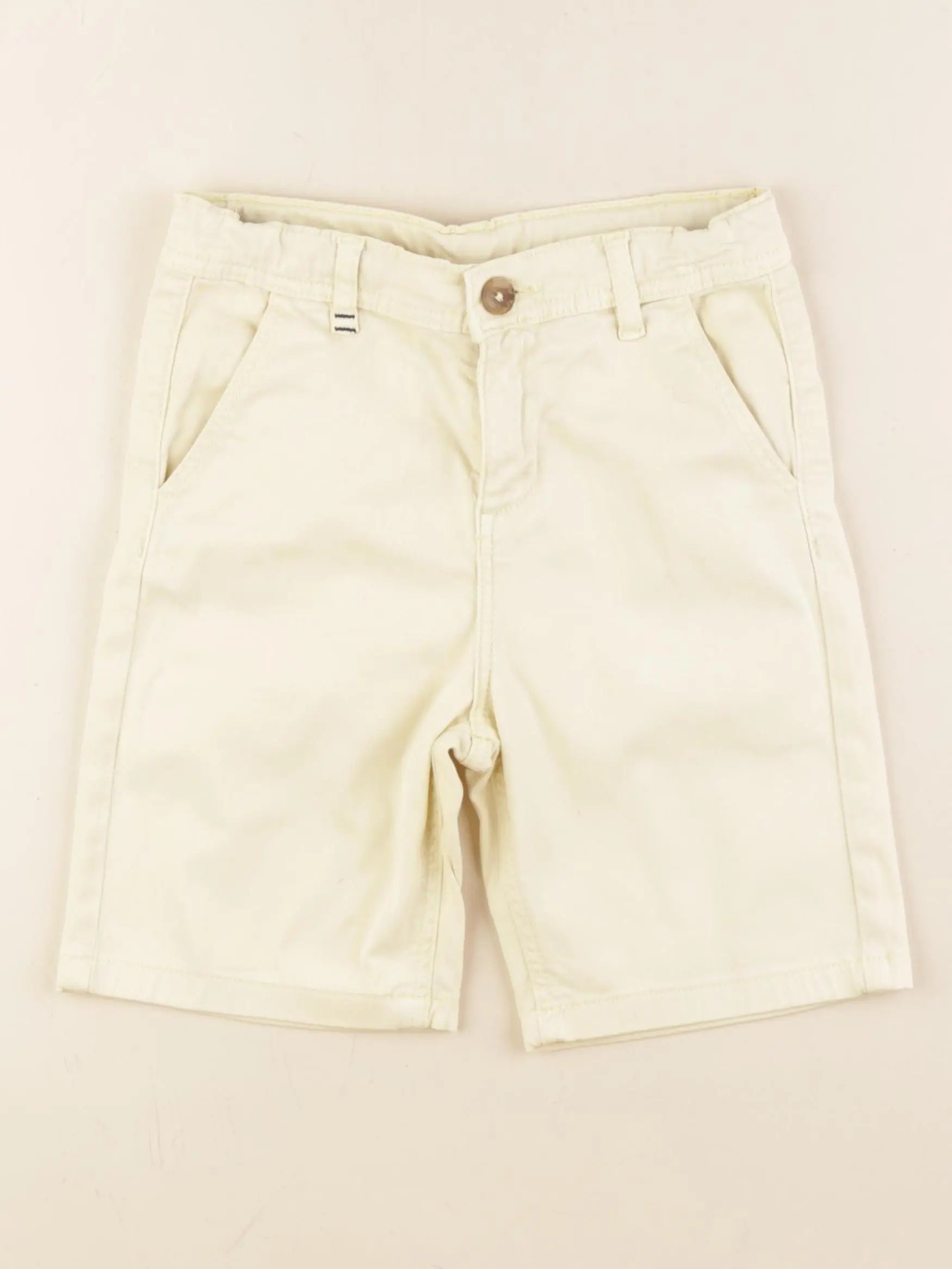 Little Cigogne - short jaune - 10 ans