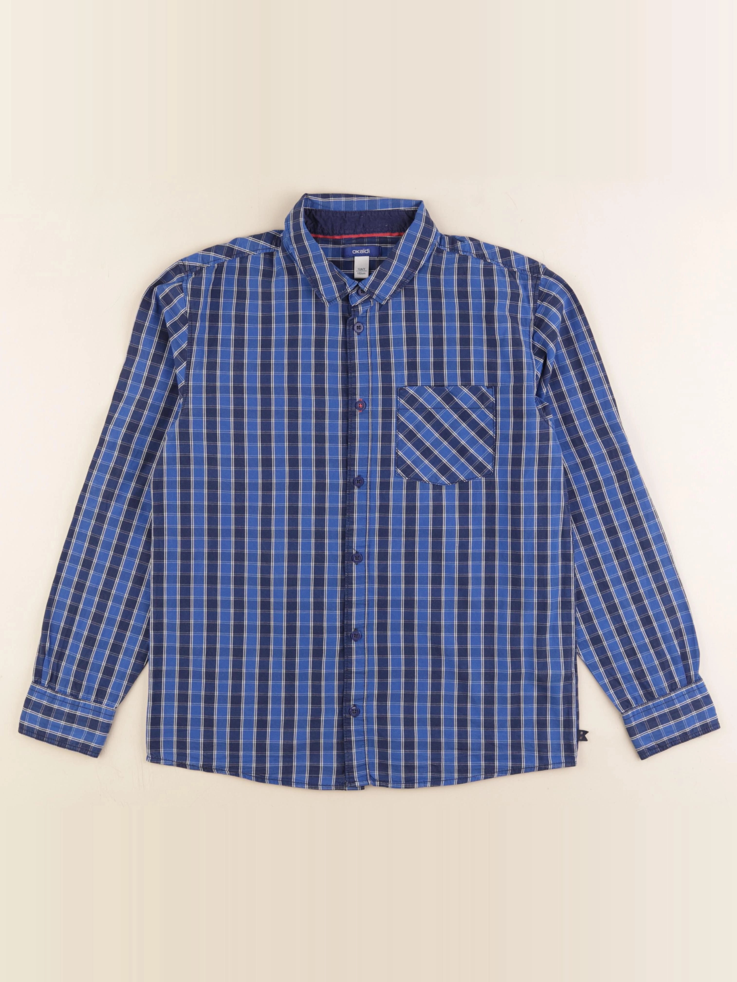 Okaidi - chemise bleu - 12 ans