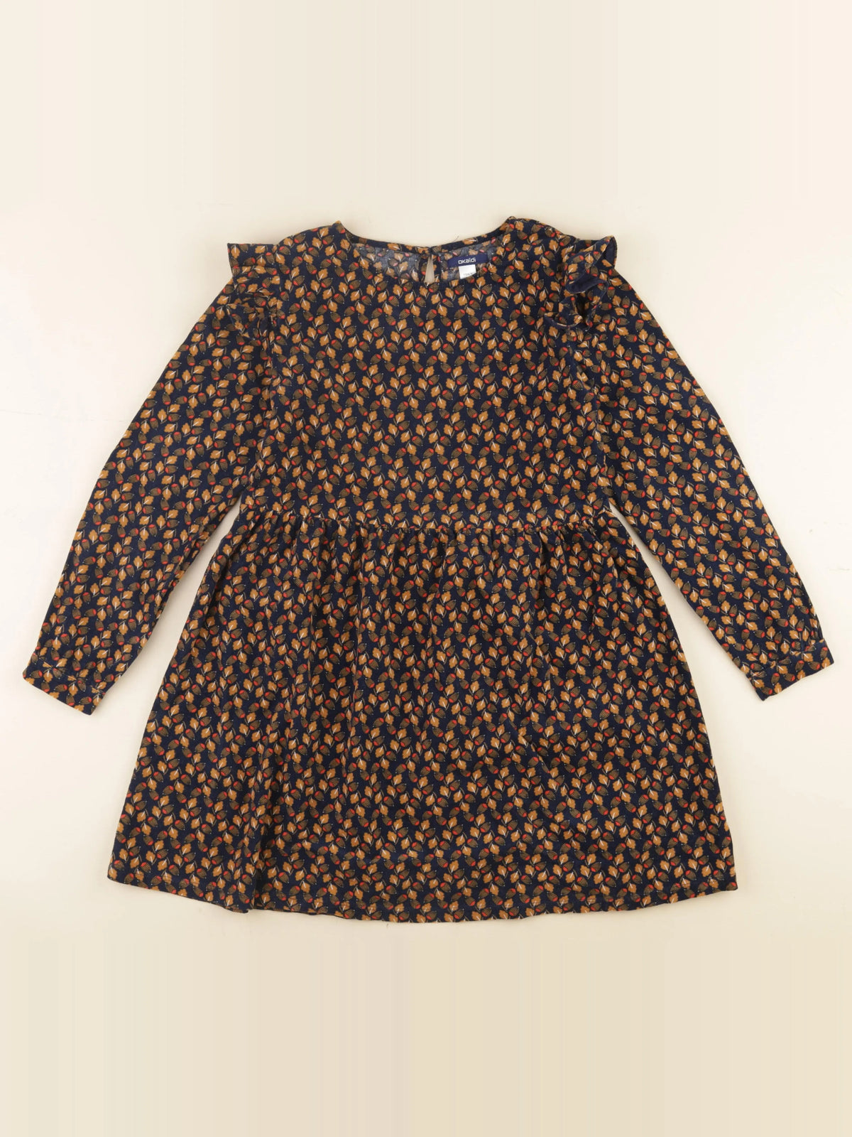 Okaidi - robe bleu, jaune - 10 ans