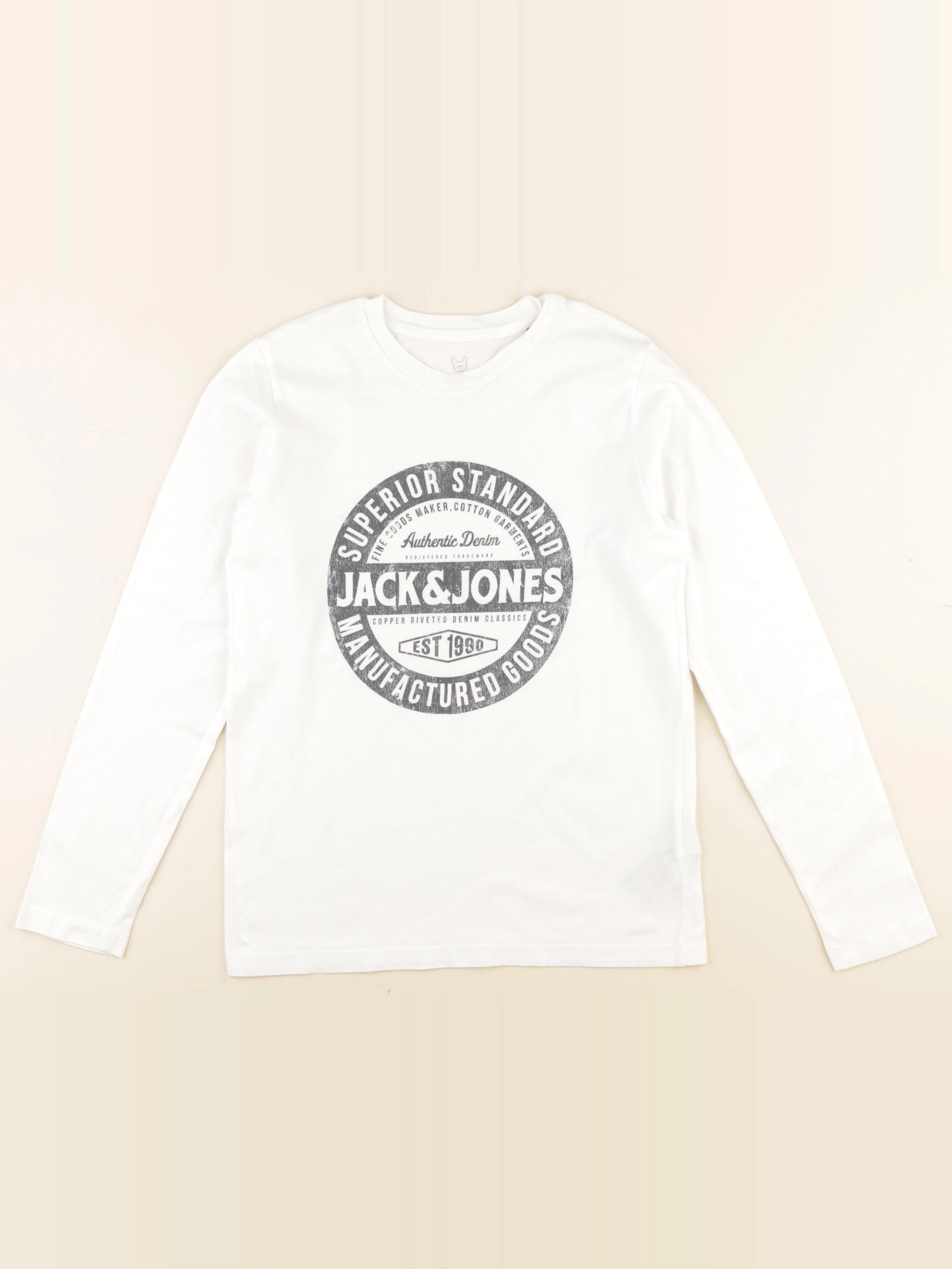 Jack & Jones - tee-shirt blanc - 12 ans