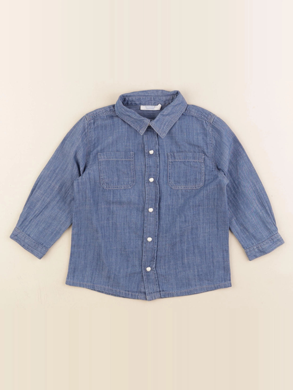 Boutchou - blouse bleu - 24 mois