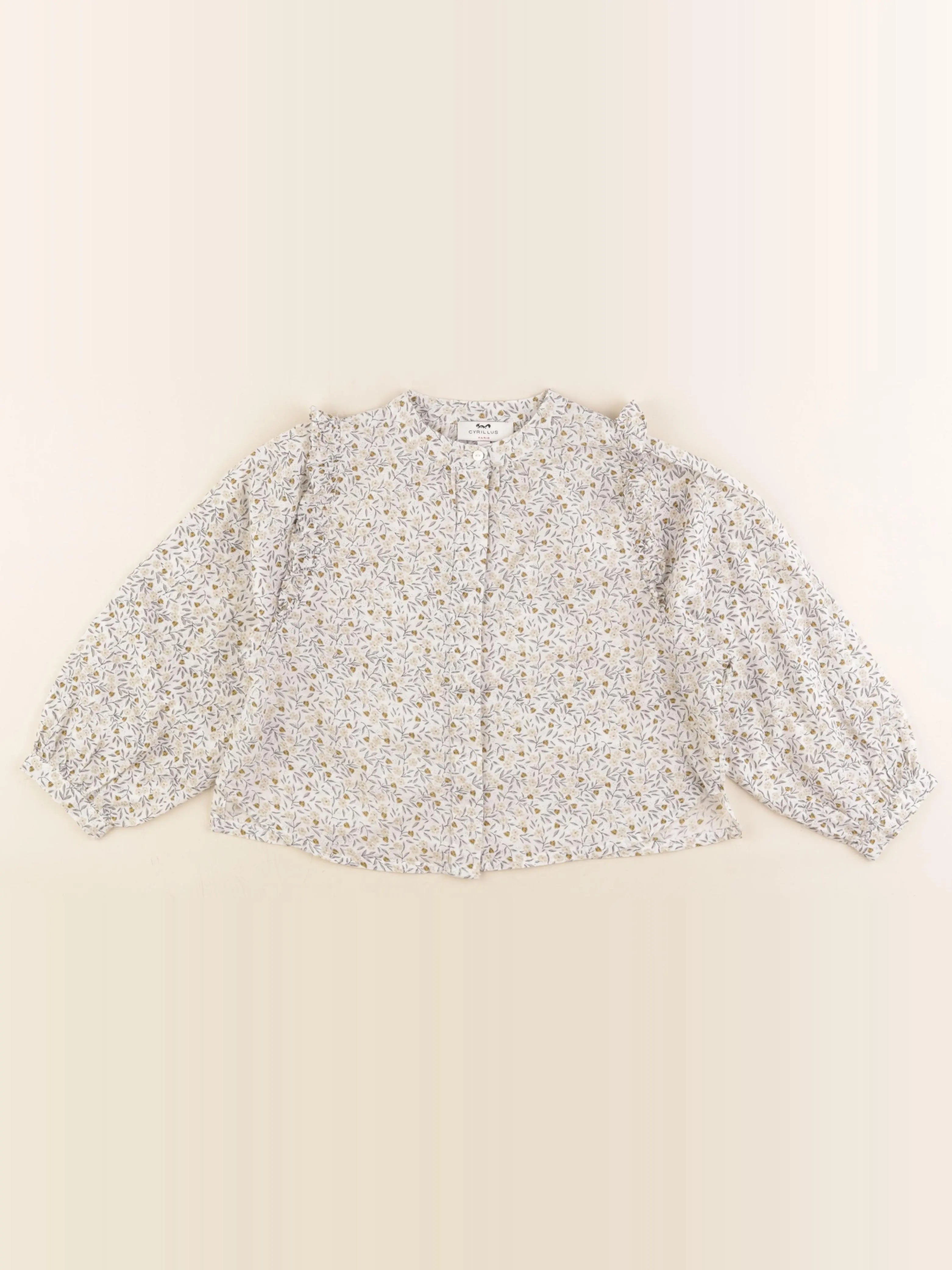 Cyrillus - blouse beige - 6 ans