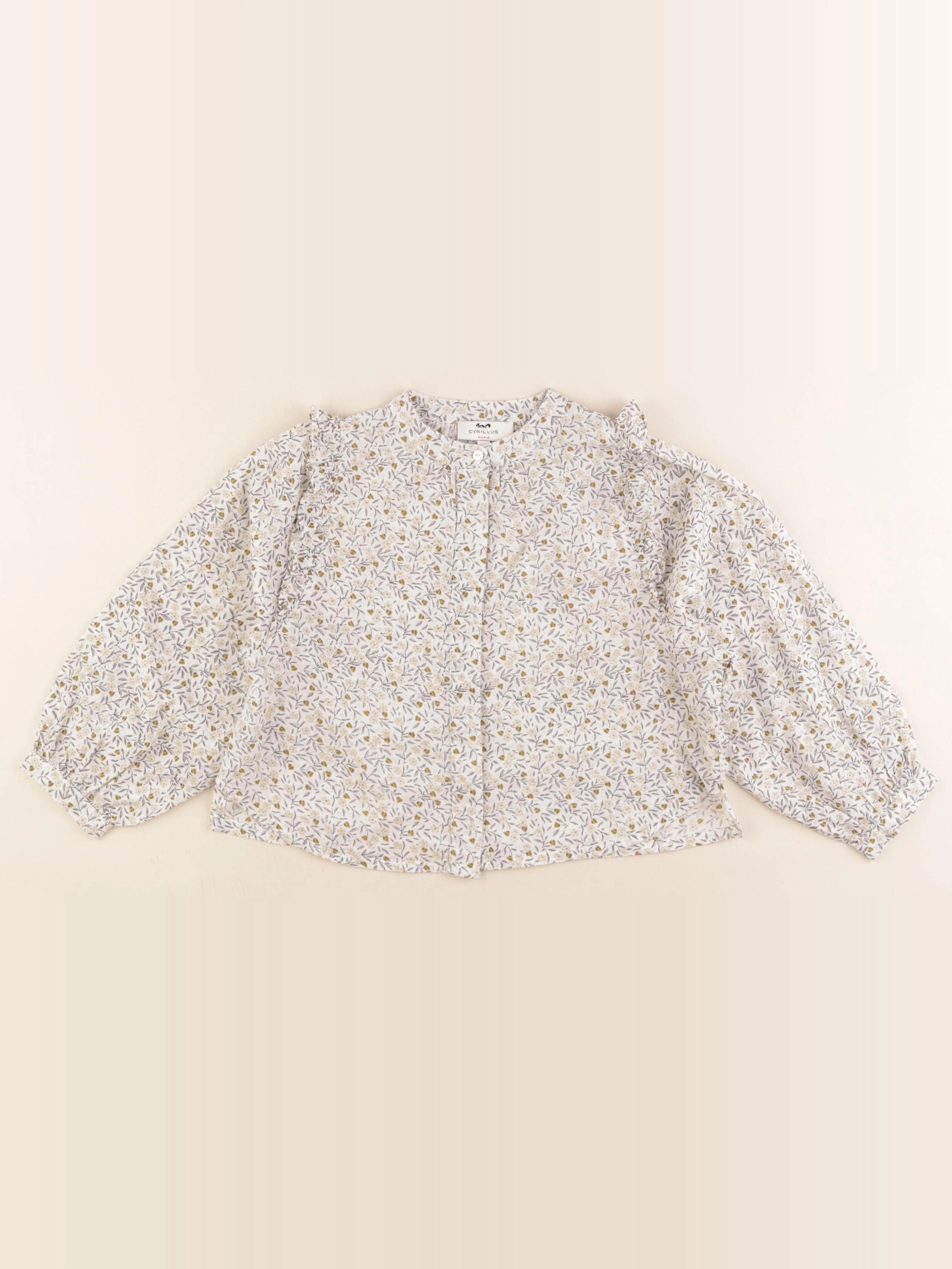 Cyrillus - blouse beige - 6 ans