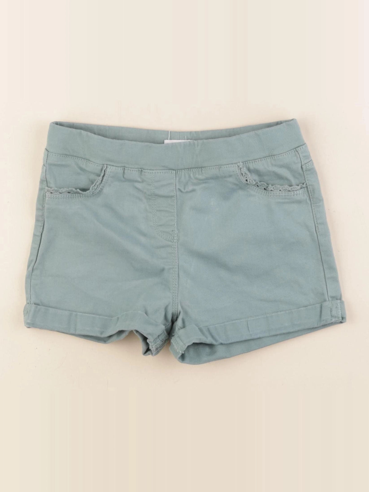 Vertbaudet - short bleu - 8 ans