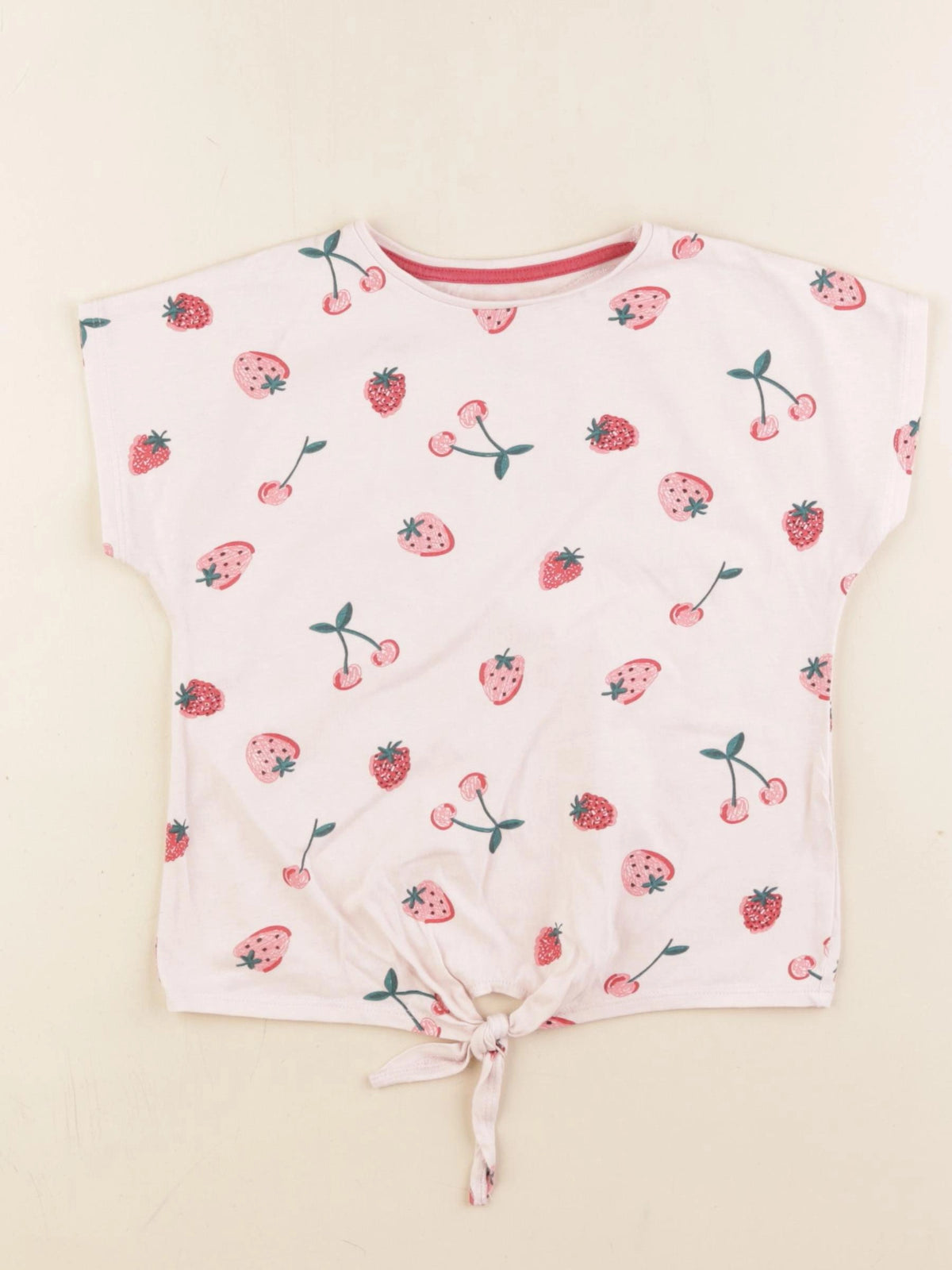 Vertbaudet - tee-shirt rose - 4 ans