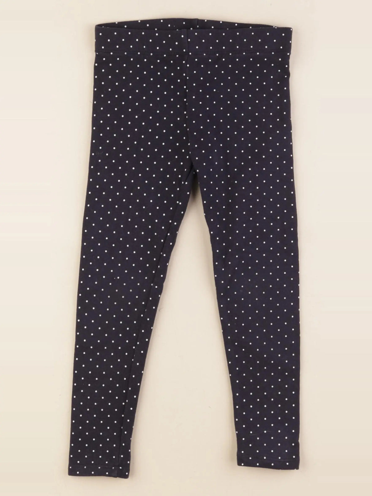 H&M - legging bleu - 3/4 ans