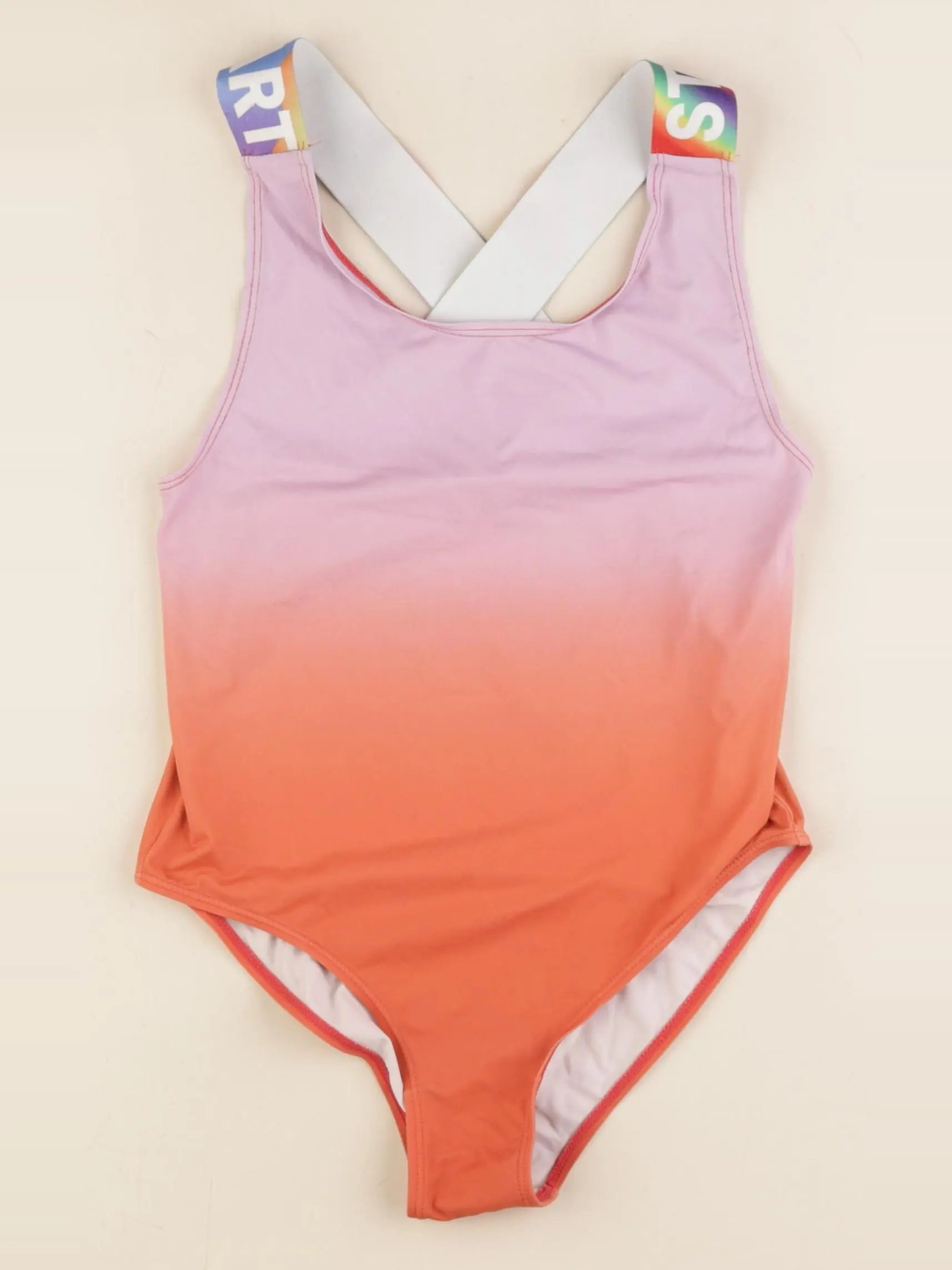 Stella McCartney Kids - maillot de bain orange - 12 ans