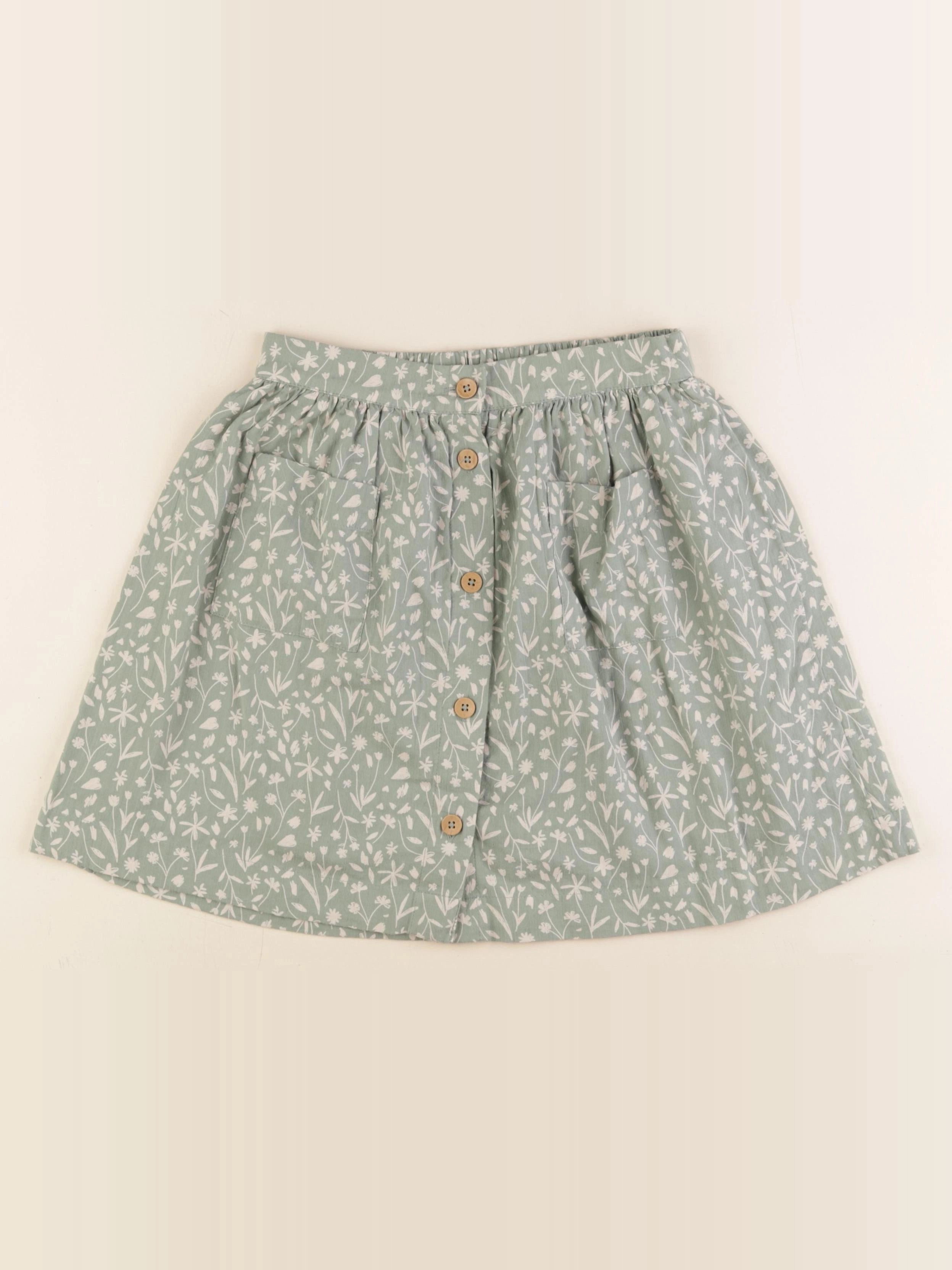 Monoprix - jupe vert - 8 ans