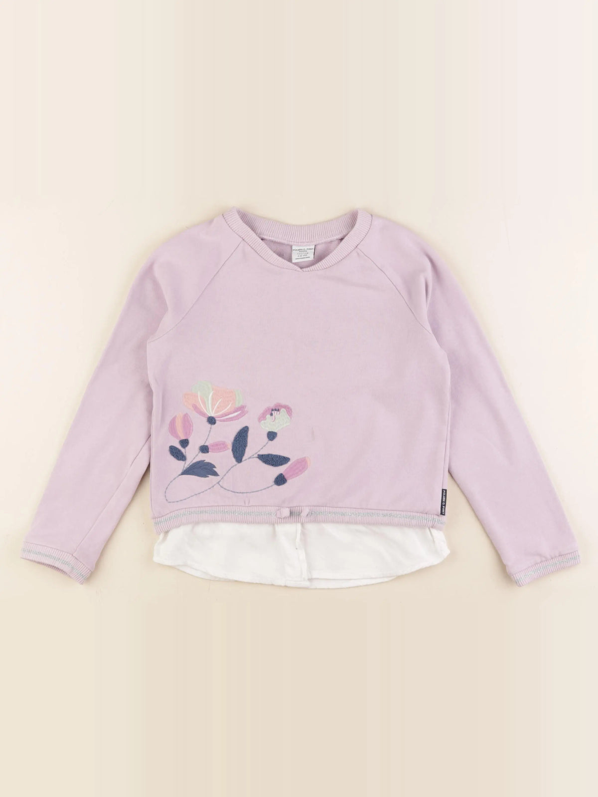 Polarn O. Pyret - sweat violet - 6/8 ans