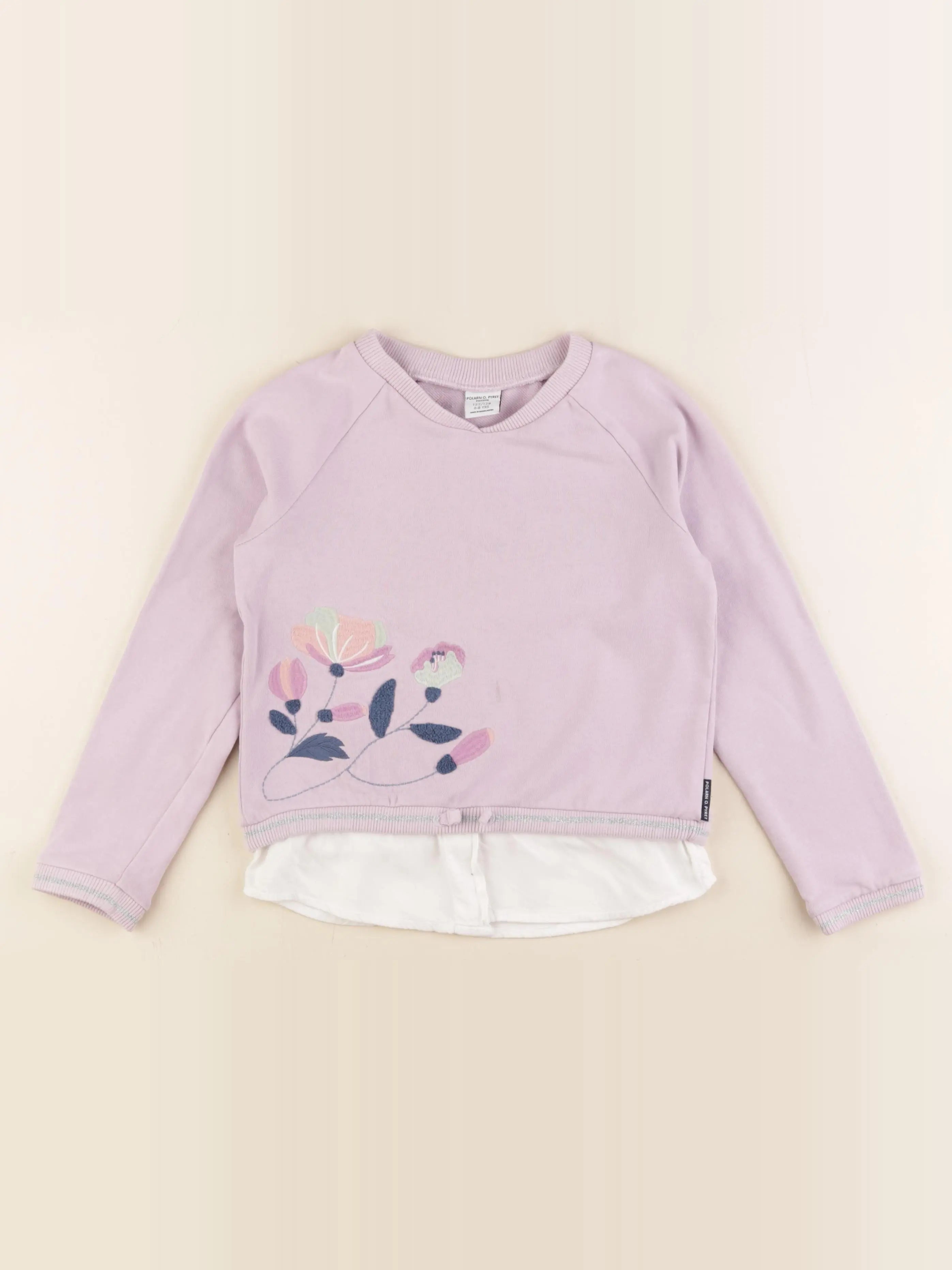 Polarn O. Pyret - sweat violet - 6/8 ans