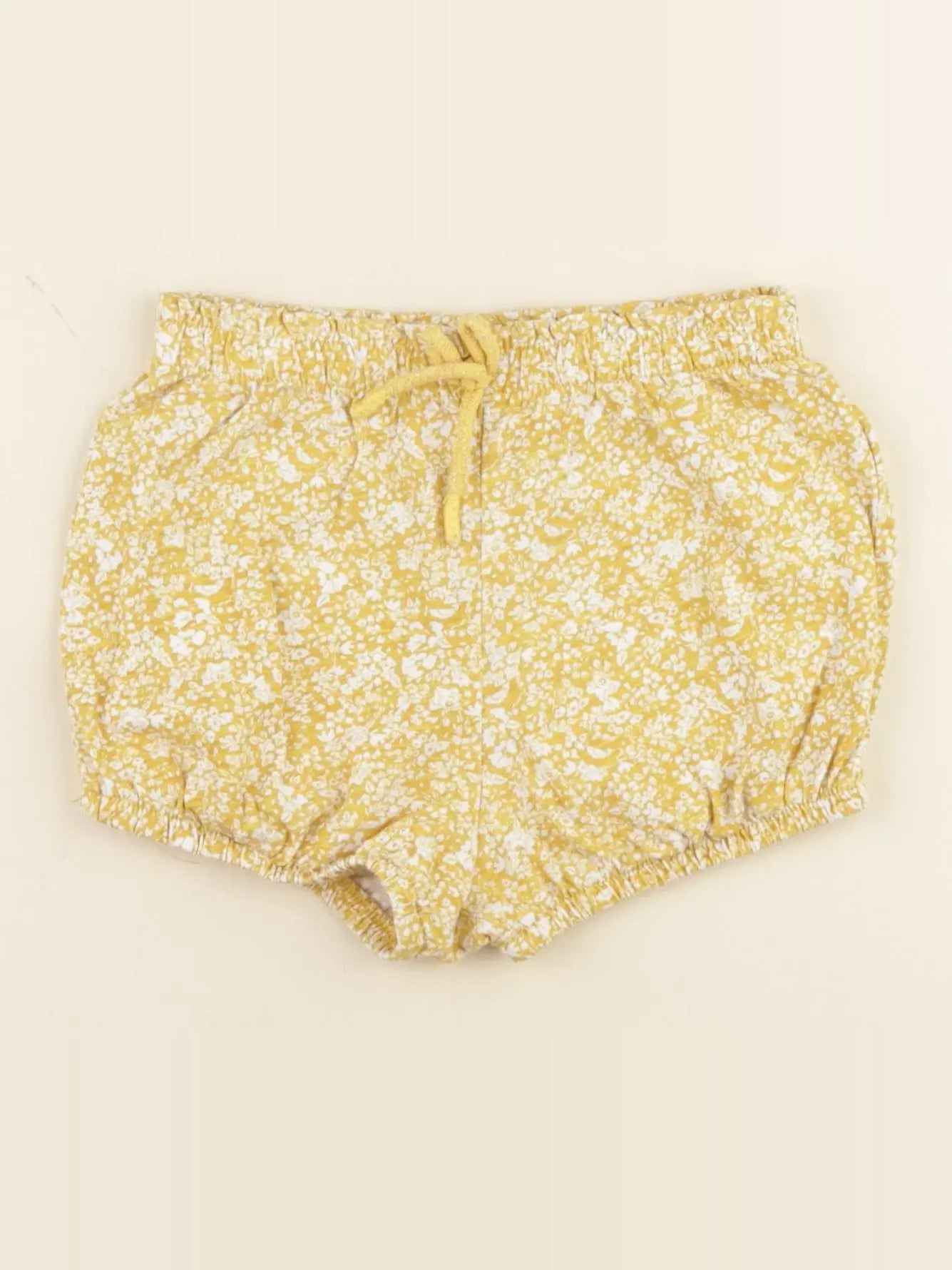 Vertbaudet - bloomer jaune, blanc - 2 ans