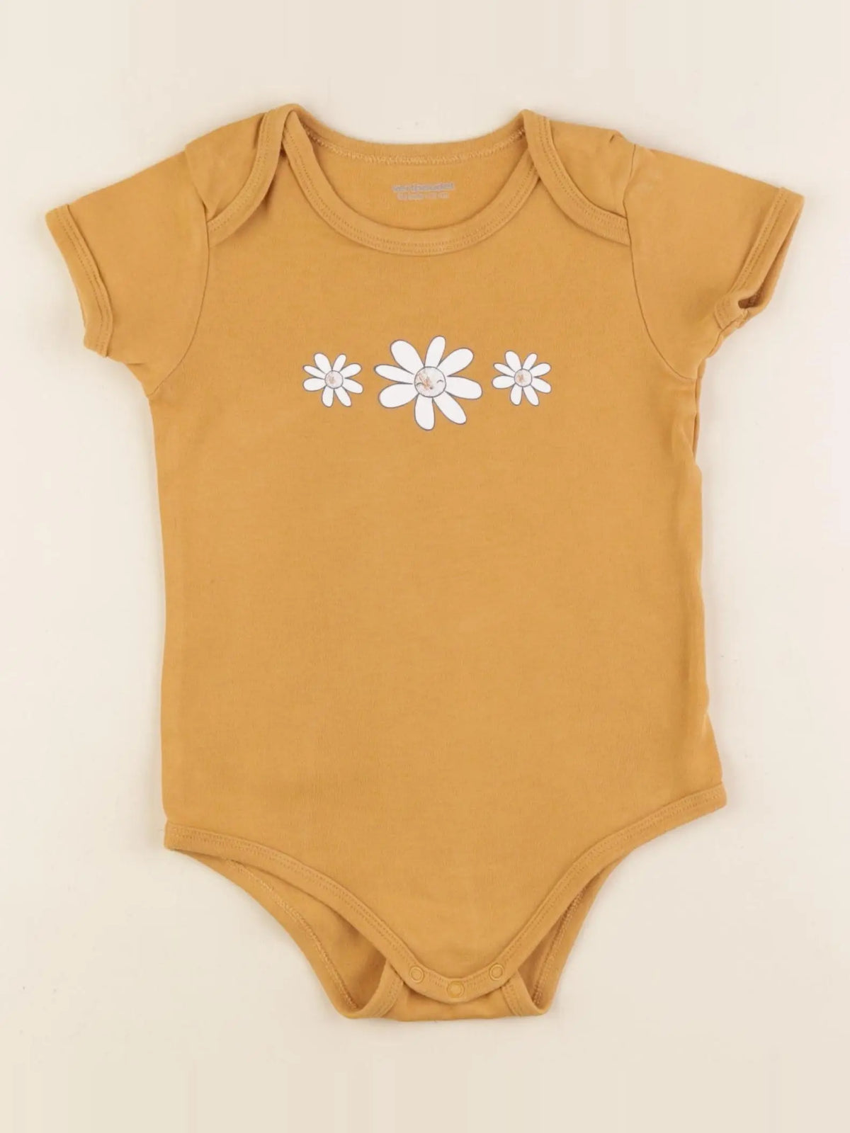 Vertbaudet - body jaune - 36 mois