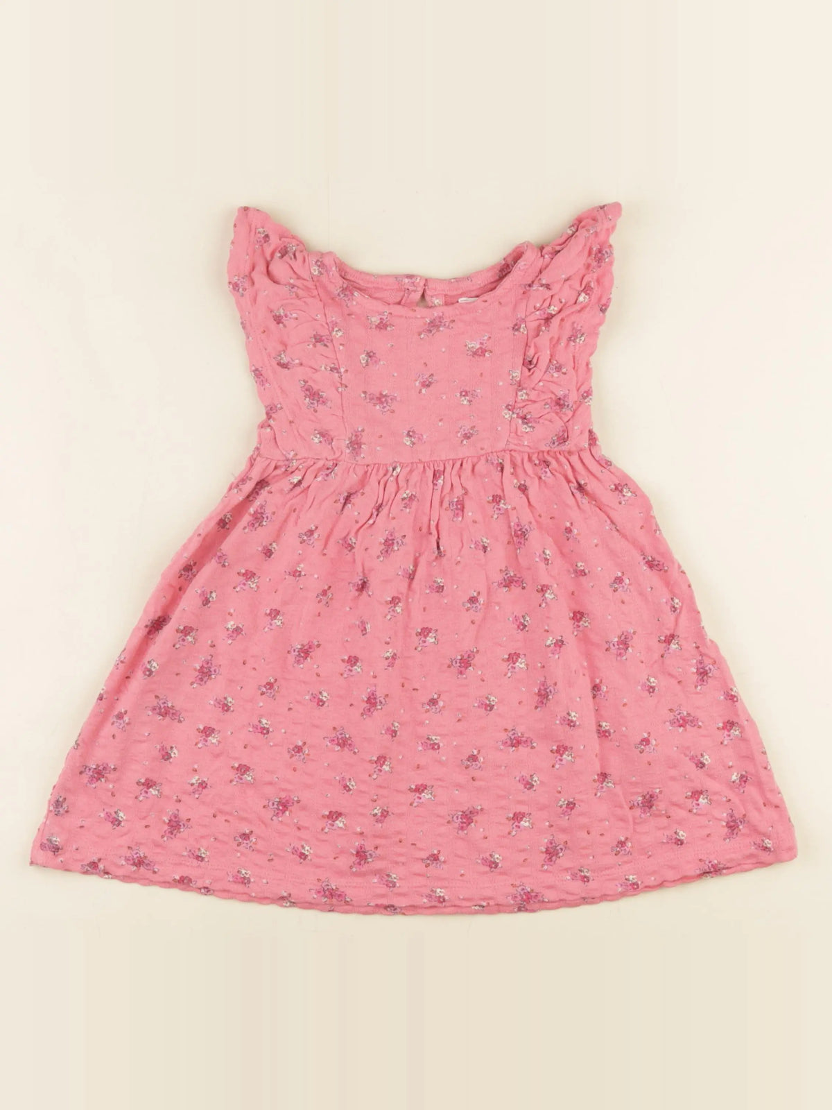 Vertbaudet - robe rose - 2 ans