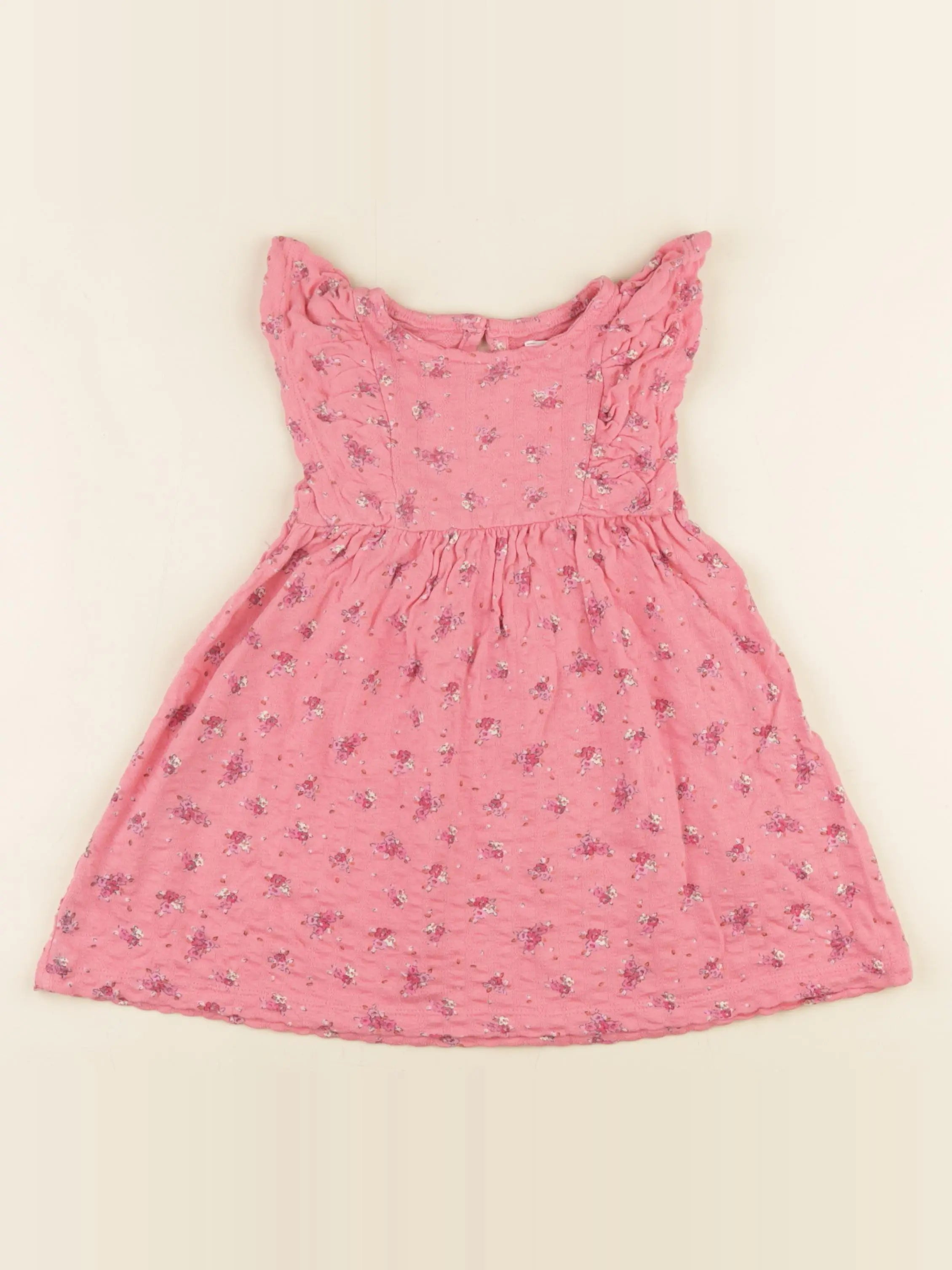 Vertbaudet - robe rose - 2 ans