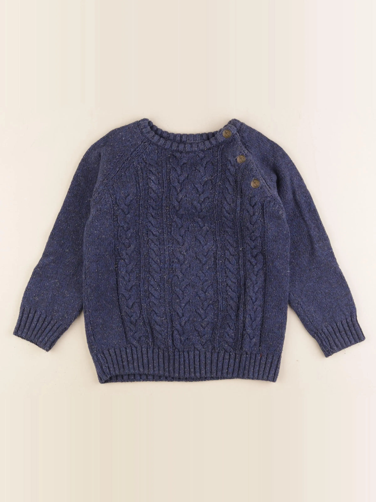 Vertbaudet - pull bleu - 6 ans