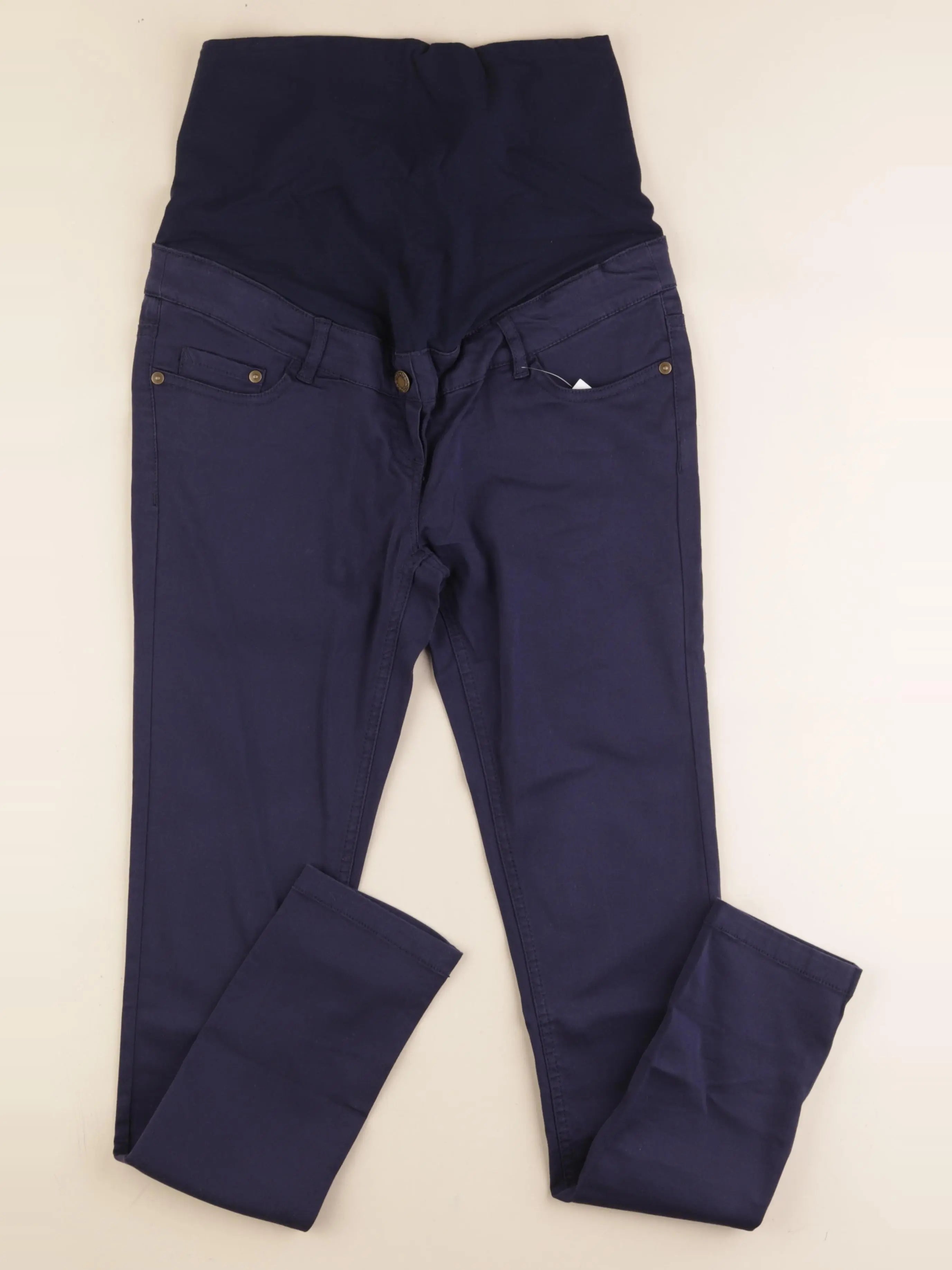 Vertbaudet - pantalon grossesse bleu - 38