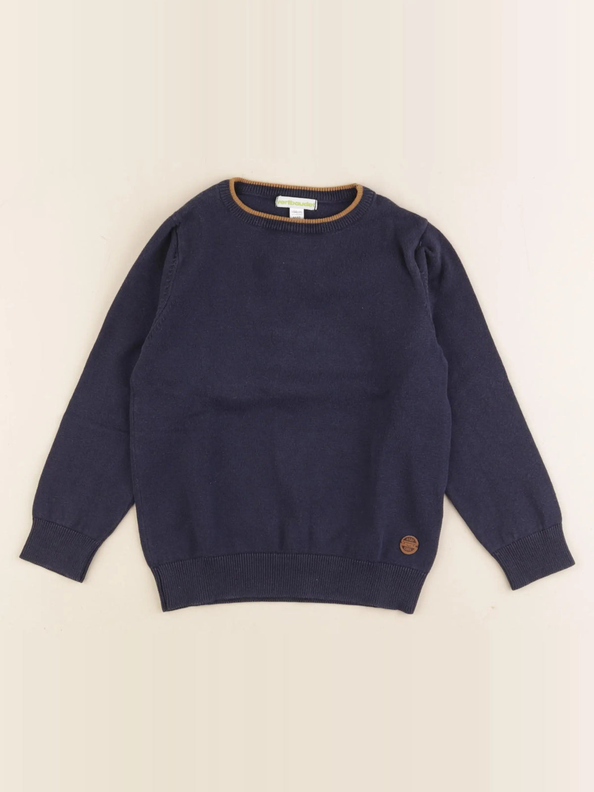 Vertbaudet - pull bleu - 4 ans