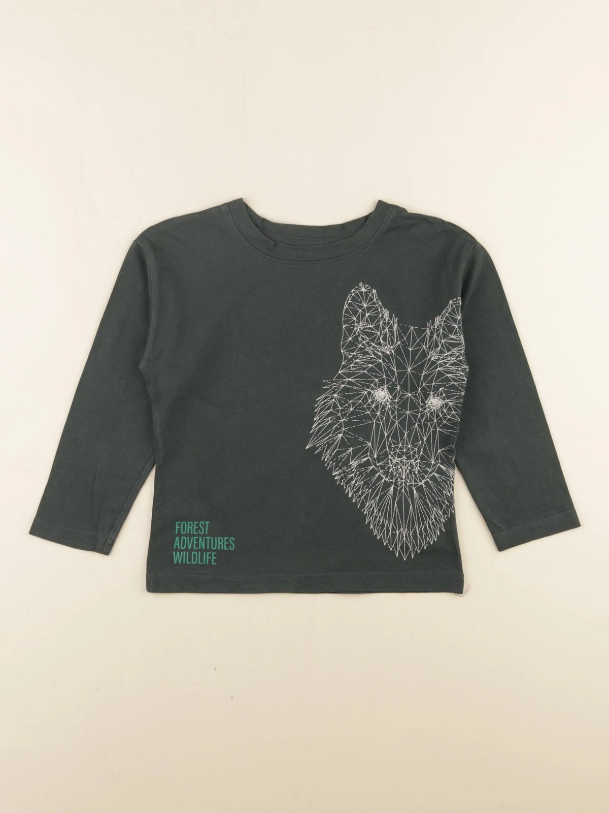 Vertbaudet - tee-shirt noir - 5 ans