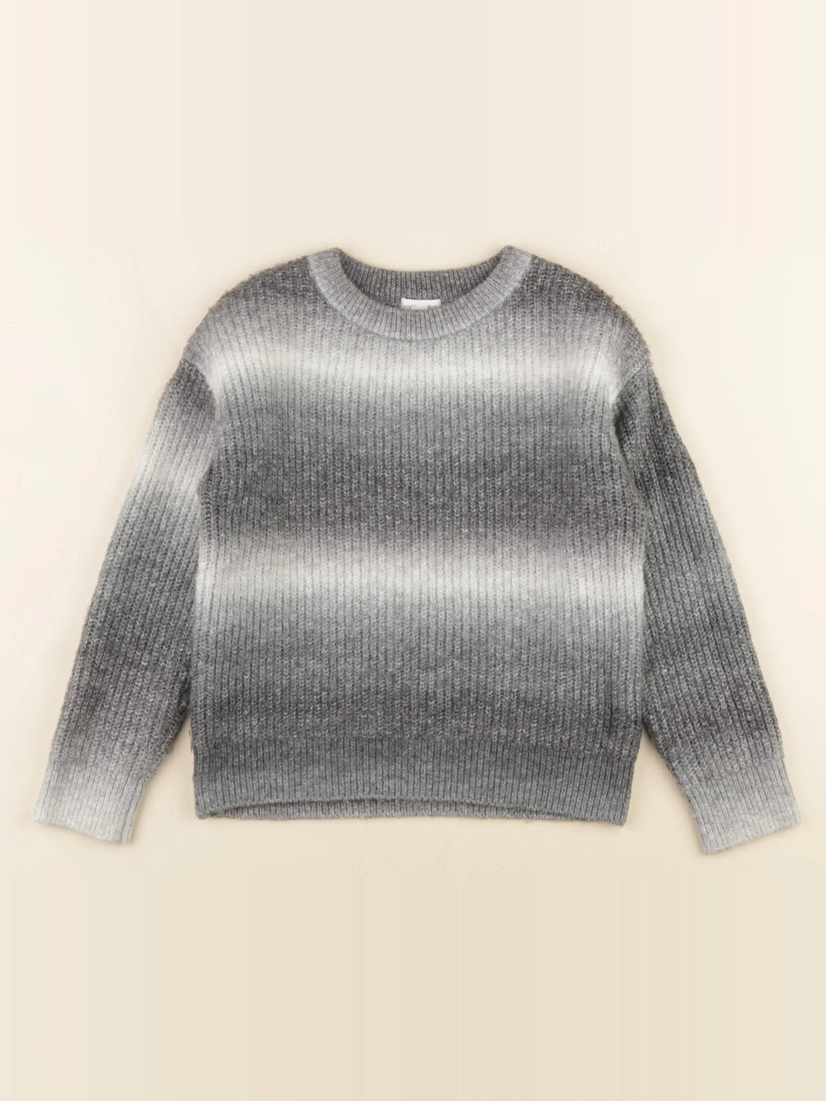 Vertbaudet - pull gris - 6 ans