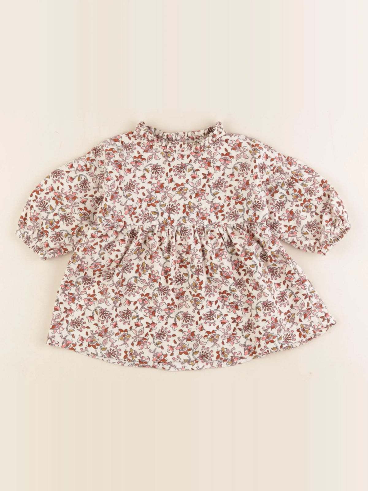 Vertbaudet - robe multicolore - 3 mois