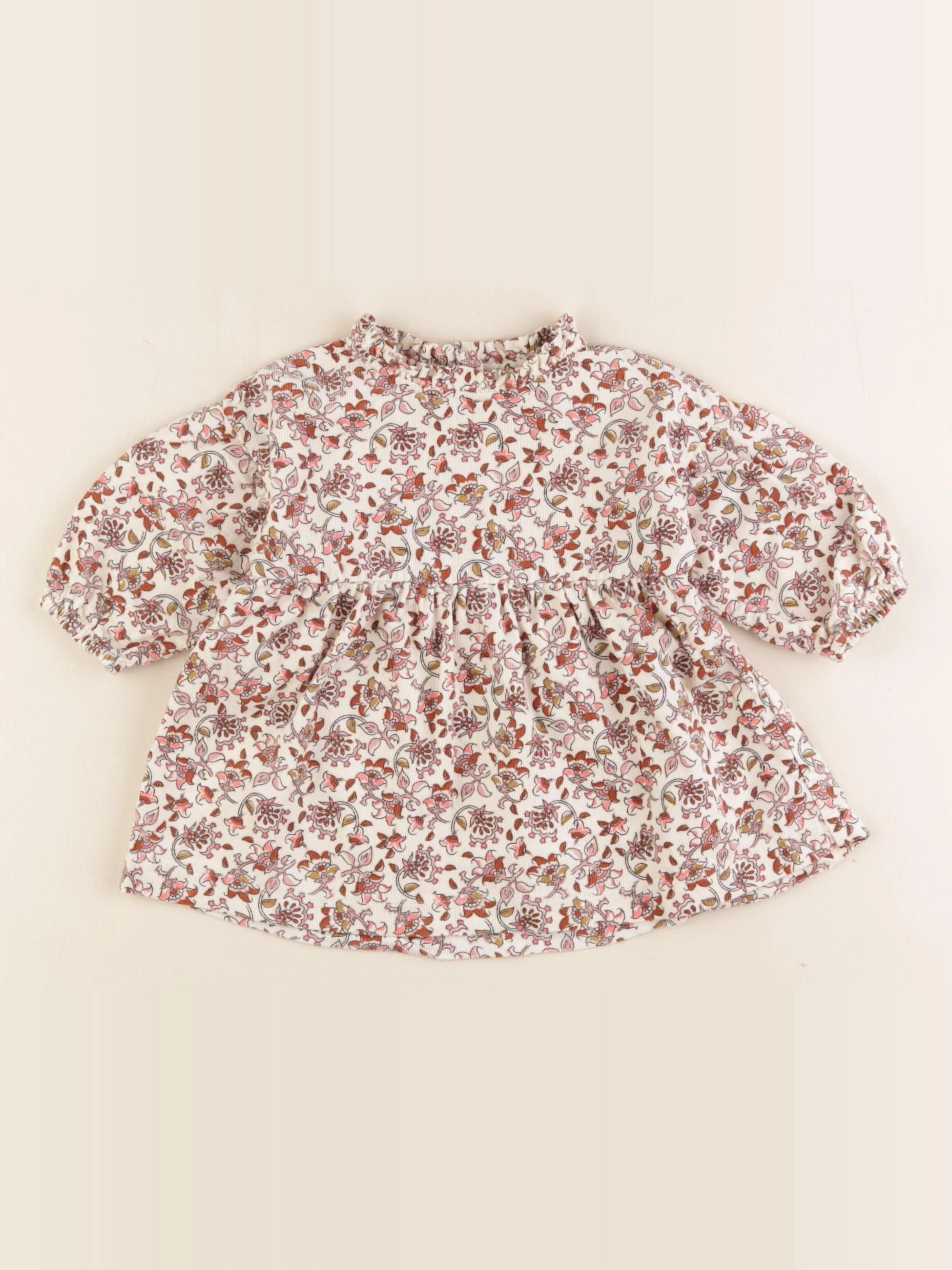 Vertbaudet - robe multicolore - 3 mois