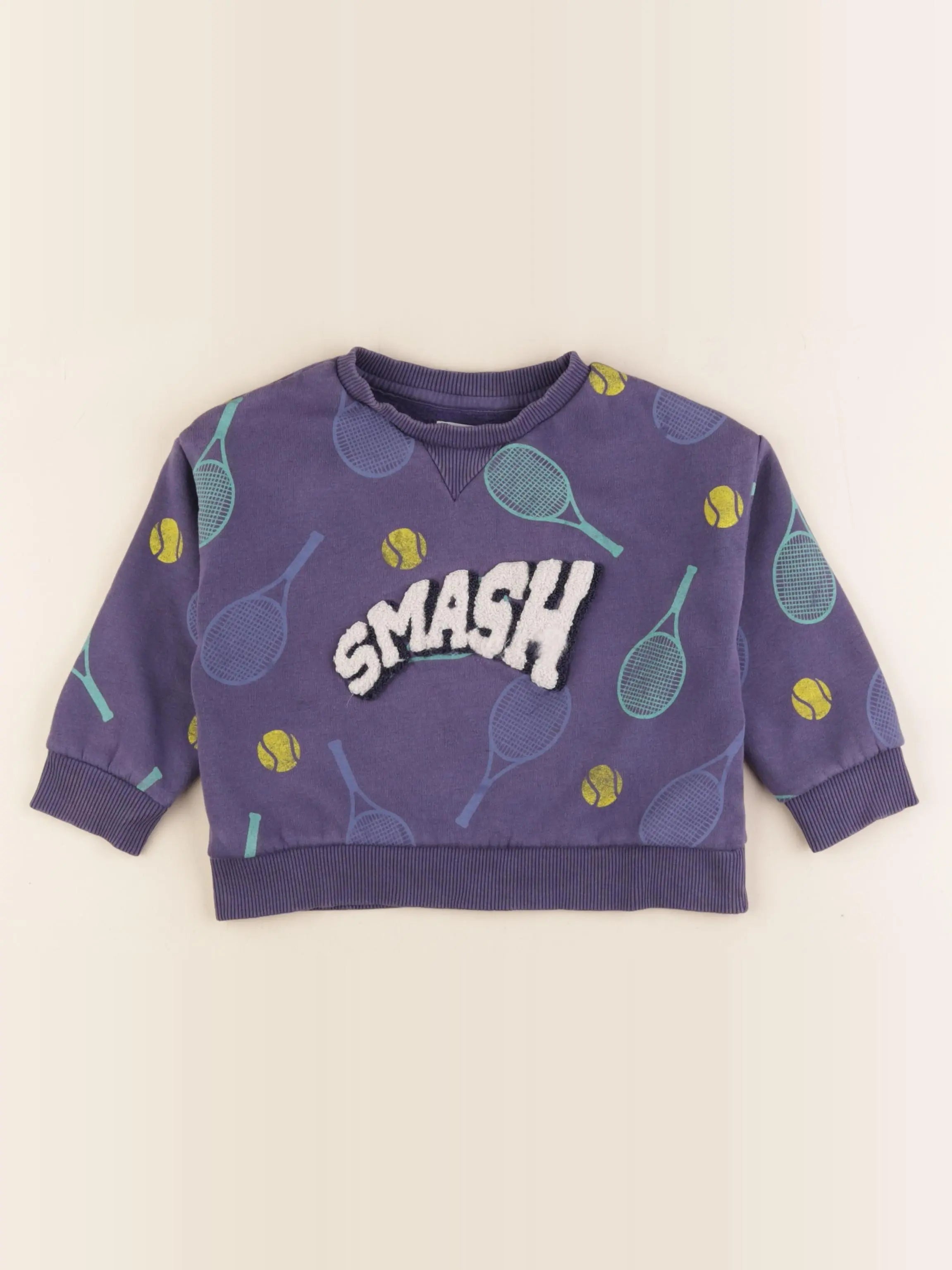 Vertbaudet - sweat bleu - 3 ans