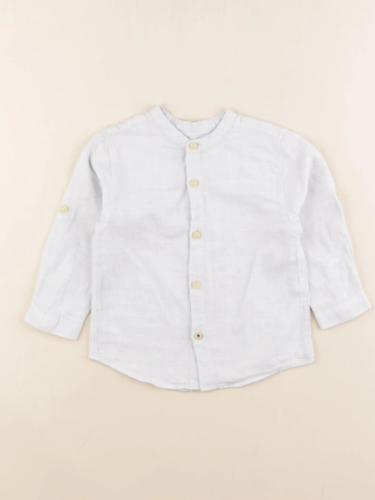 Zara - chemise bleu - 12/18 mois