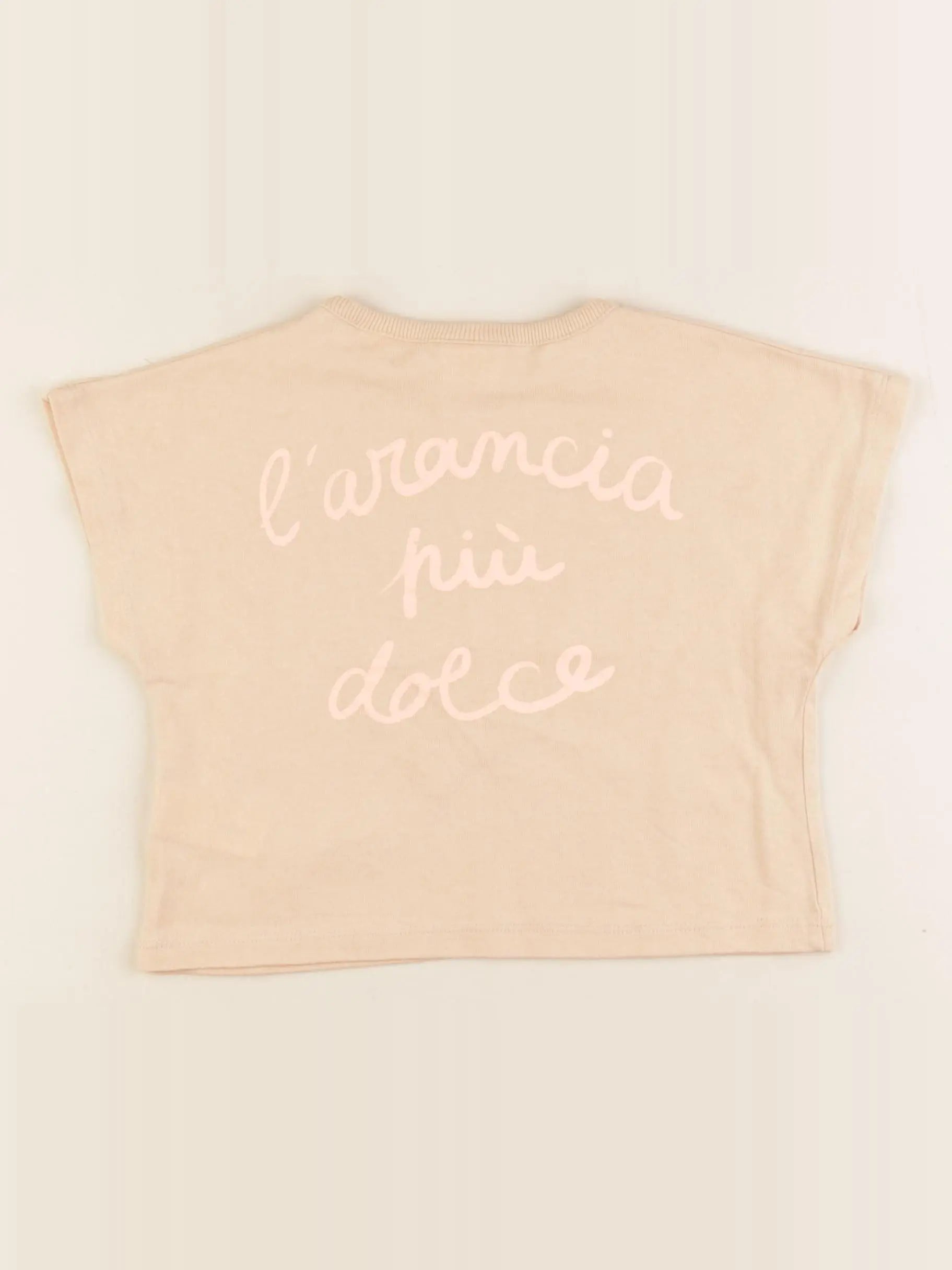 Zara - tee-shirt rose - 2 ans