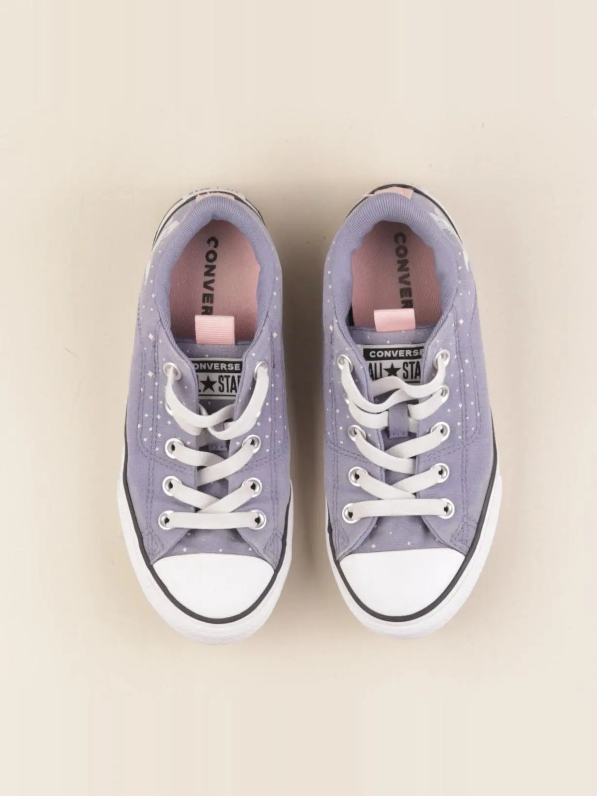 Converse - tennis à scratch/ lacets bleu - pointure 34